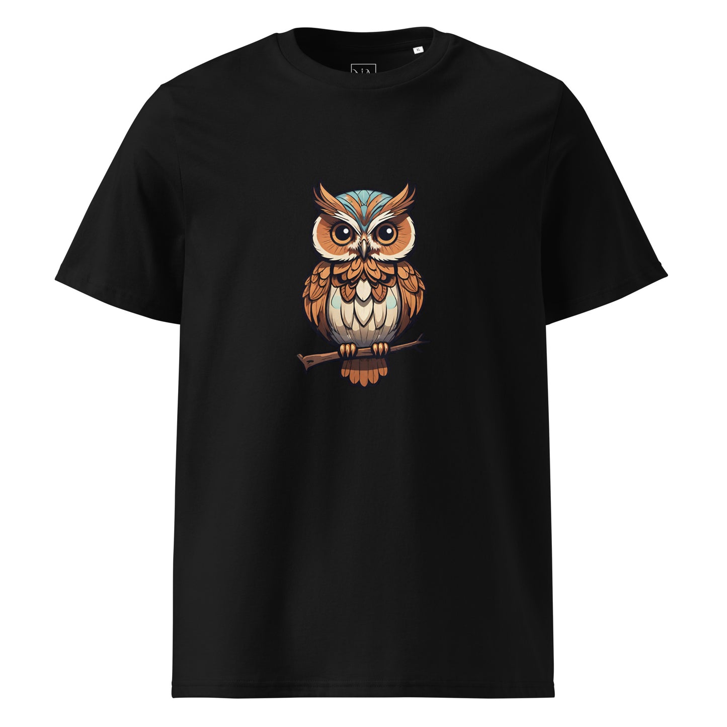 Premium T-shirt in organic cotton - Owl 02