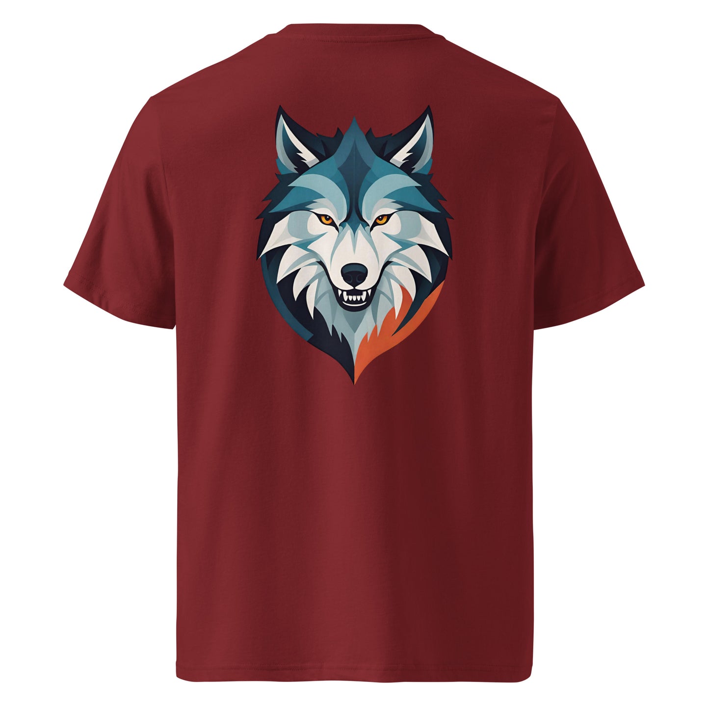 Premium T-shirt in organic cotton - Wolf 01