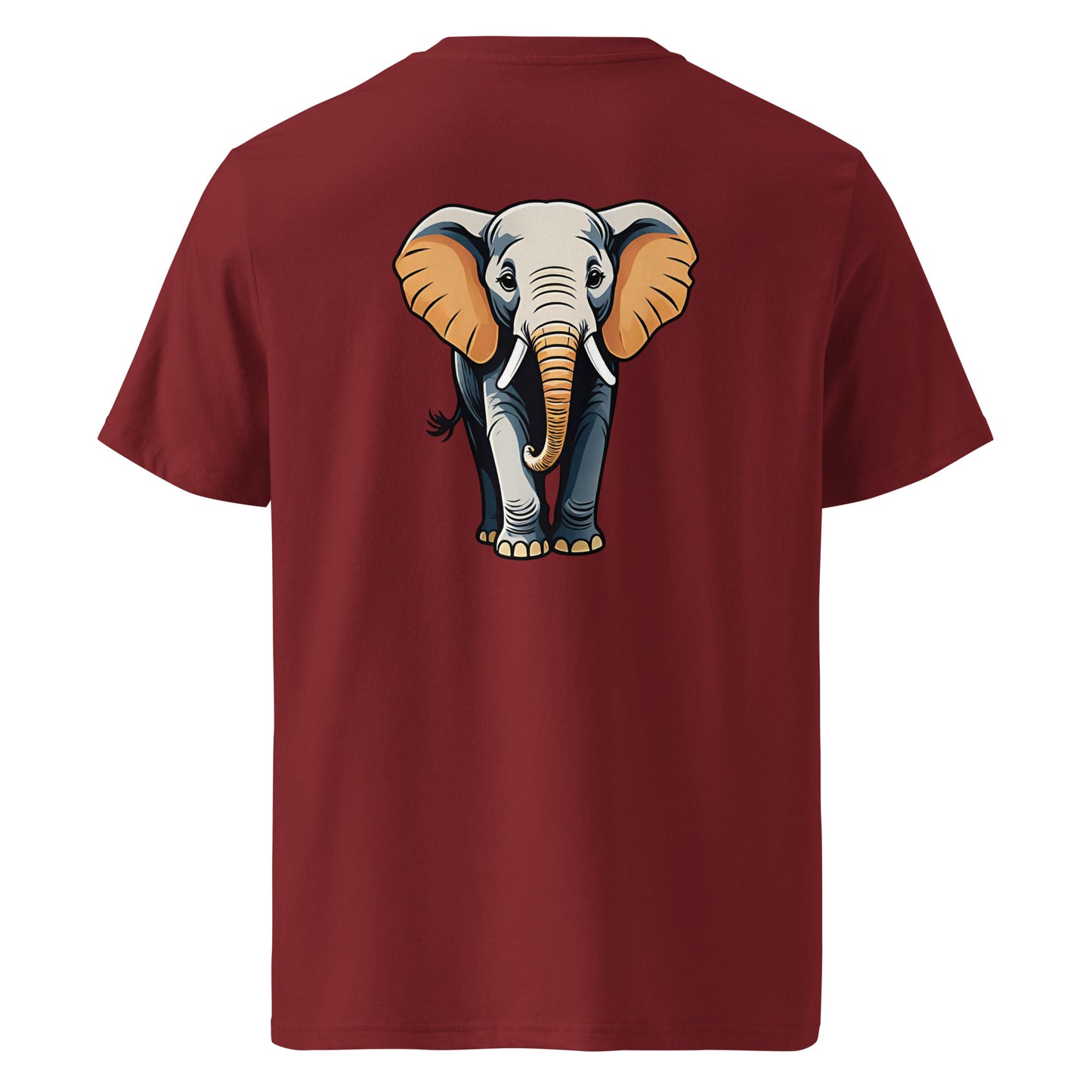 Premium T-shirt in organic cotton - Elephant 02