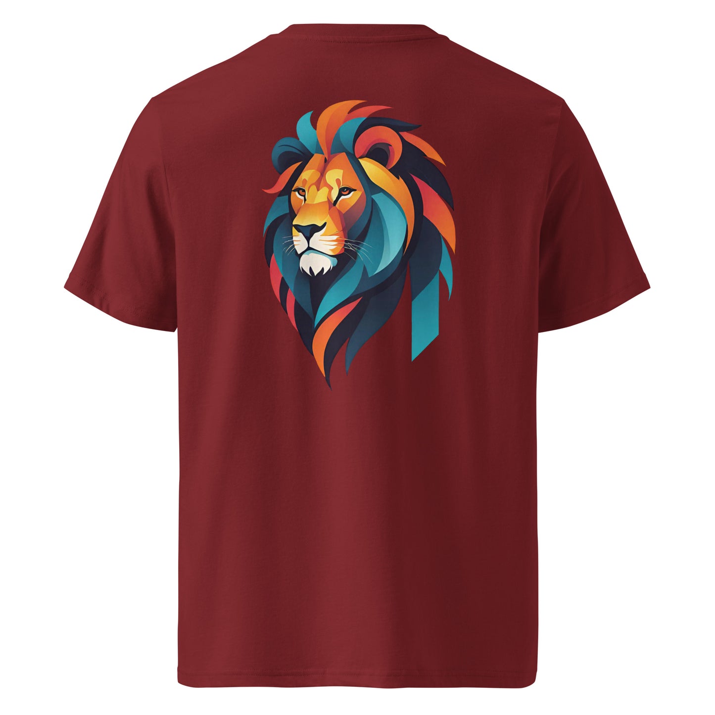Premium T-shirt in organic cotton - Lion 03