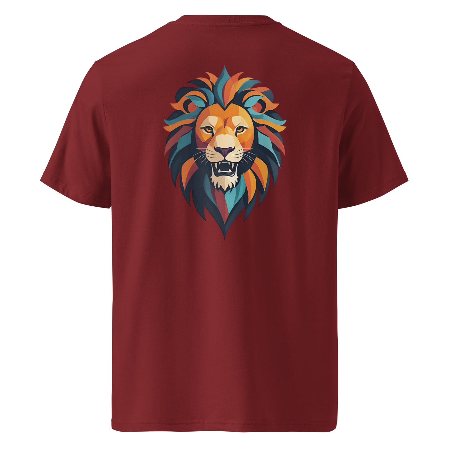 Premium T-shirt in organic cotton - Lion 02