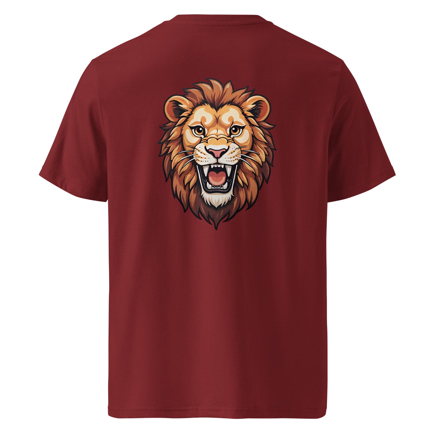 Premium T-shirt in organic cotton - Lion 01