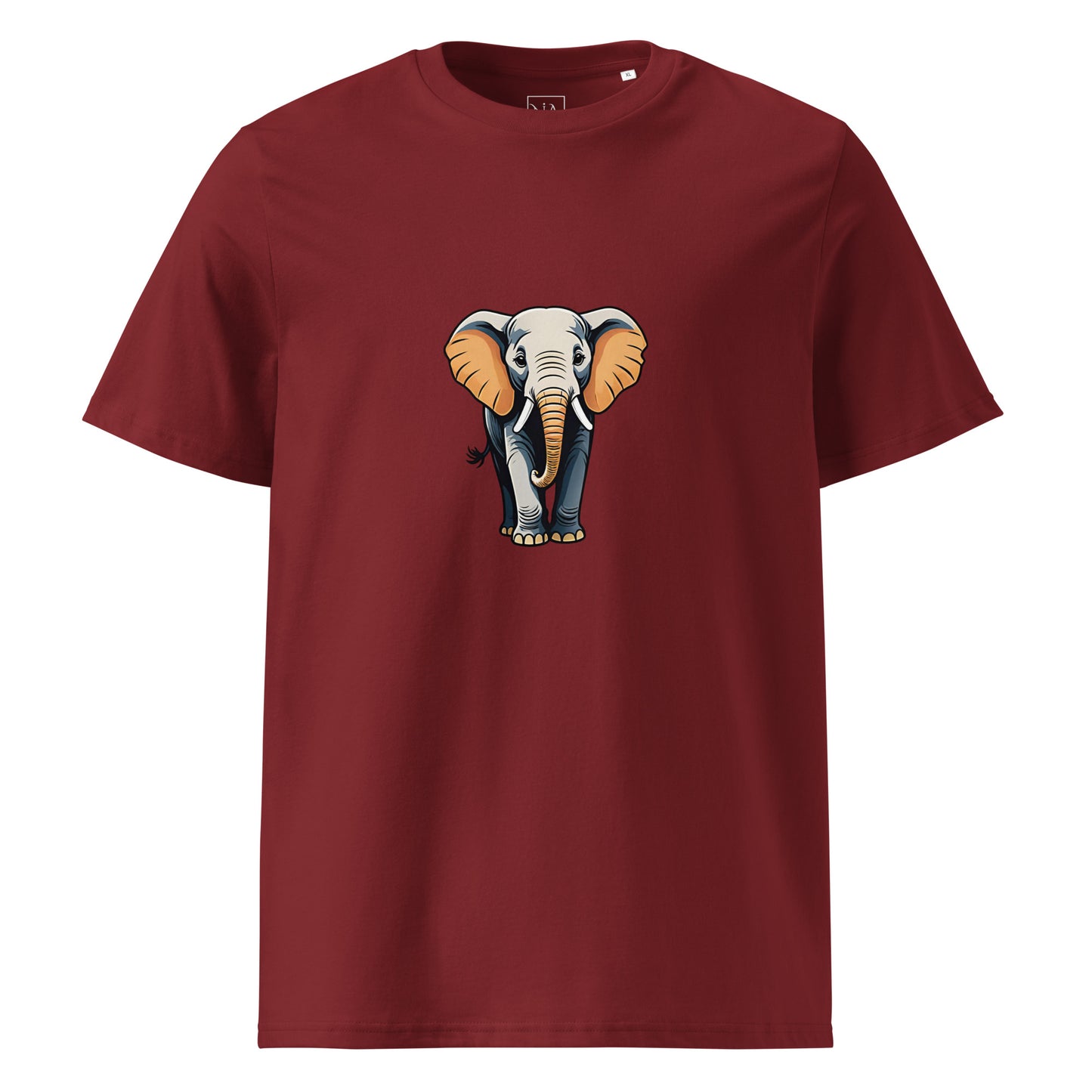 Premium T-shirt in organic cotton - Elephant 02