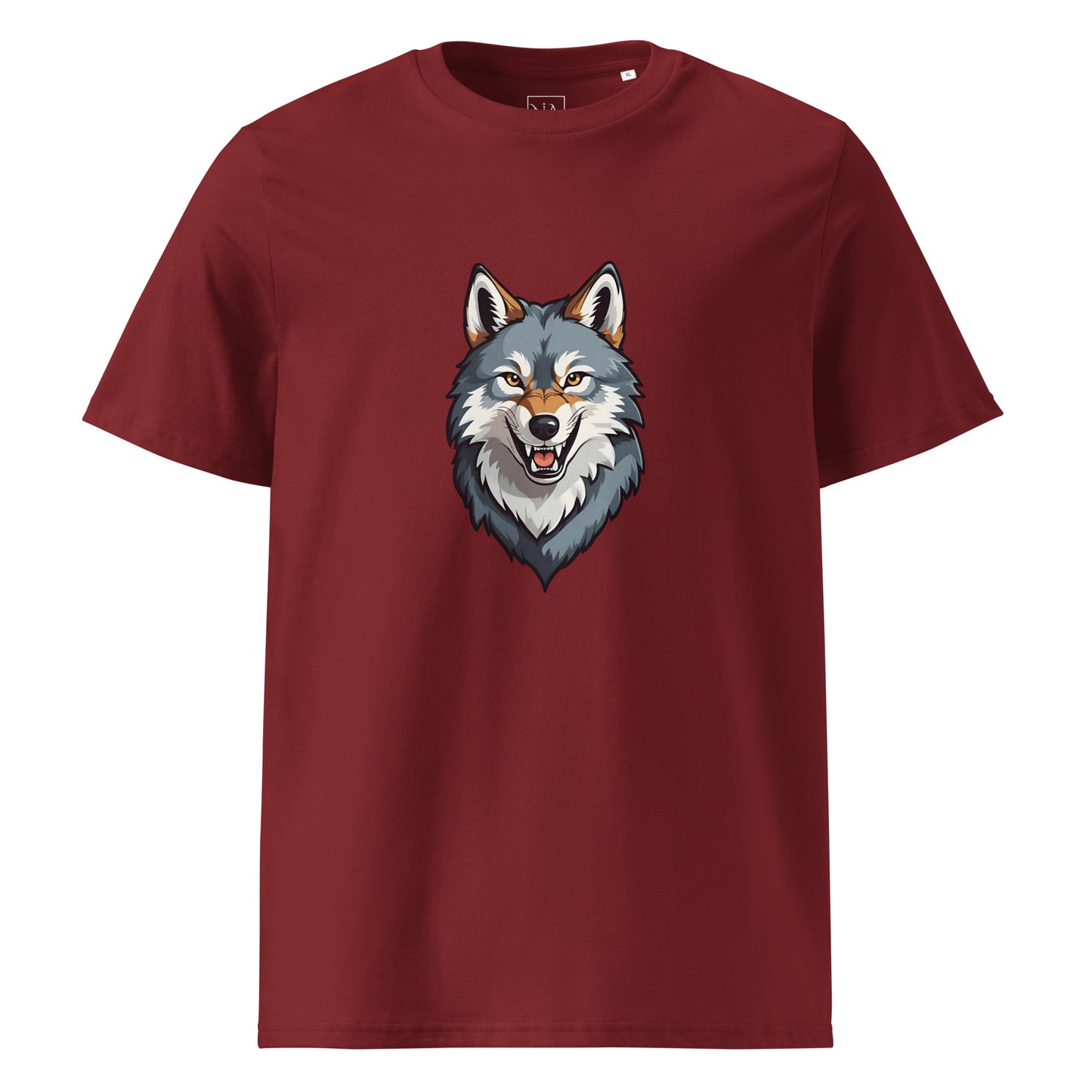 Premium T-shirt in organic cotton - Wolf 02