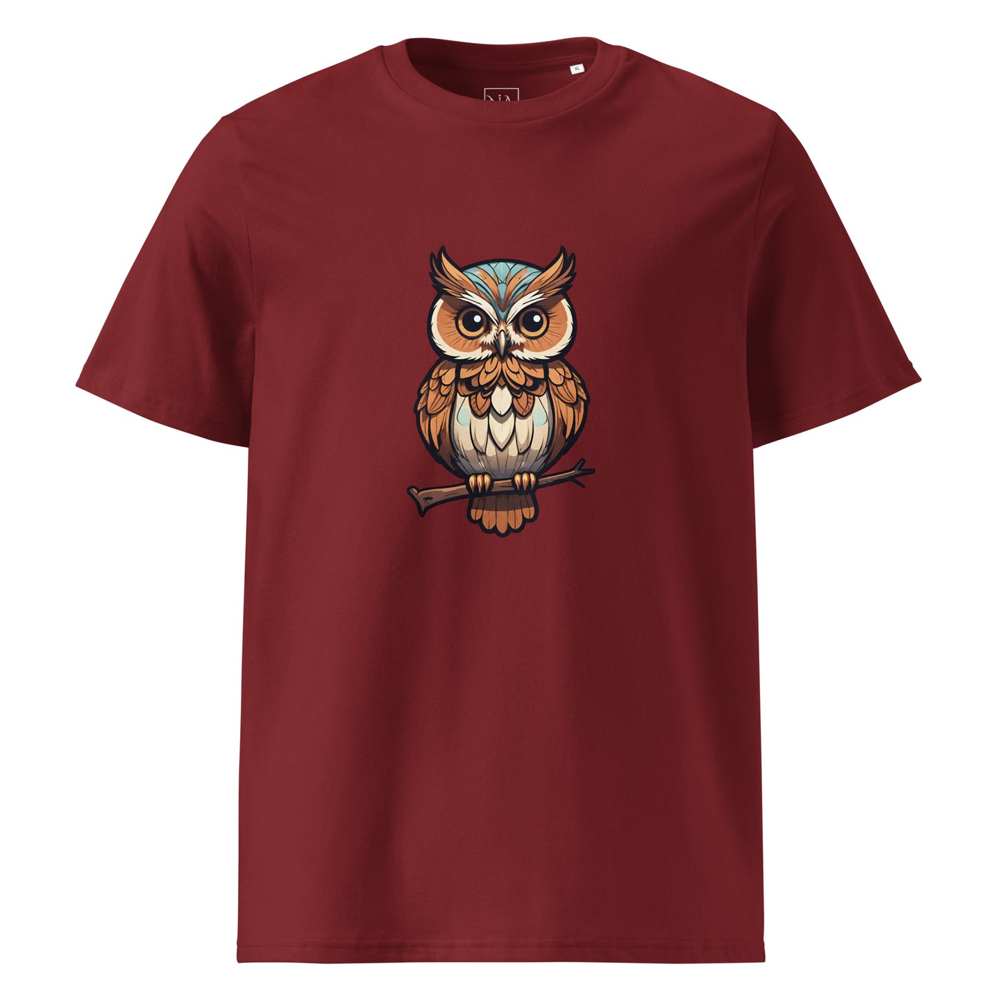 Premium T-shirt in organic cotton - Owl 02
