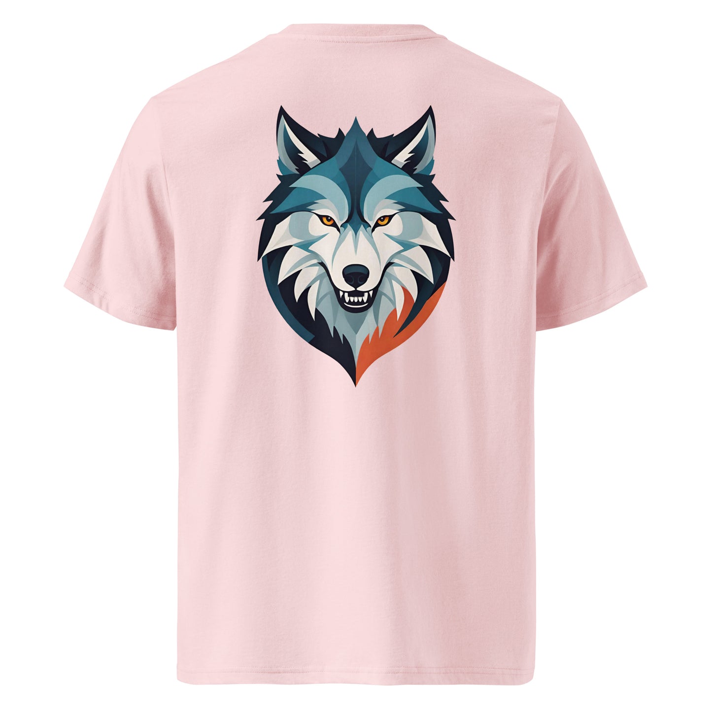 Premium T-shirt in organic cotton - Wolf 01