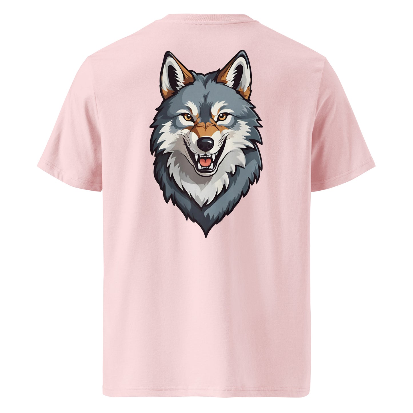 Premium T-shirt in organic cotton - Wolf 02
