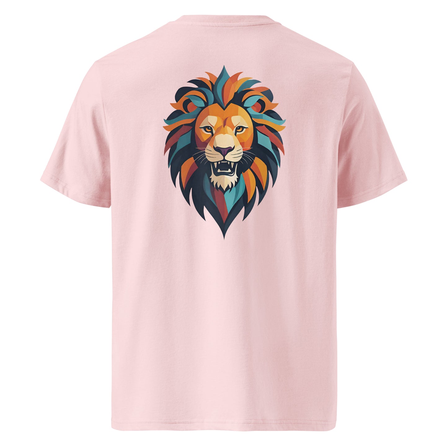 Premium T-shirt in organic cotton - Lion 02