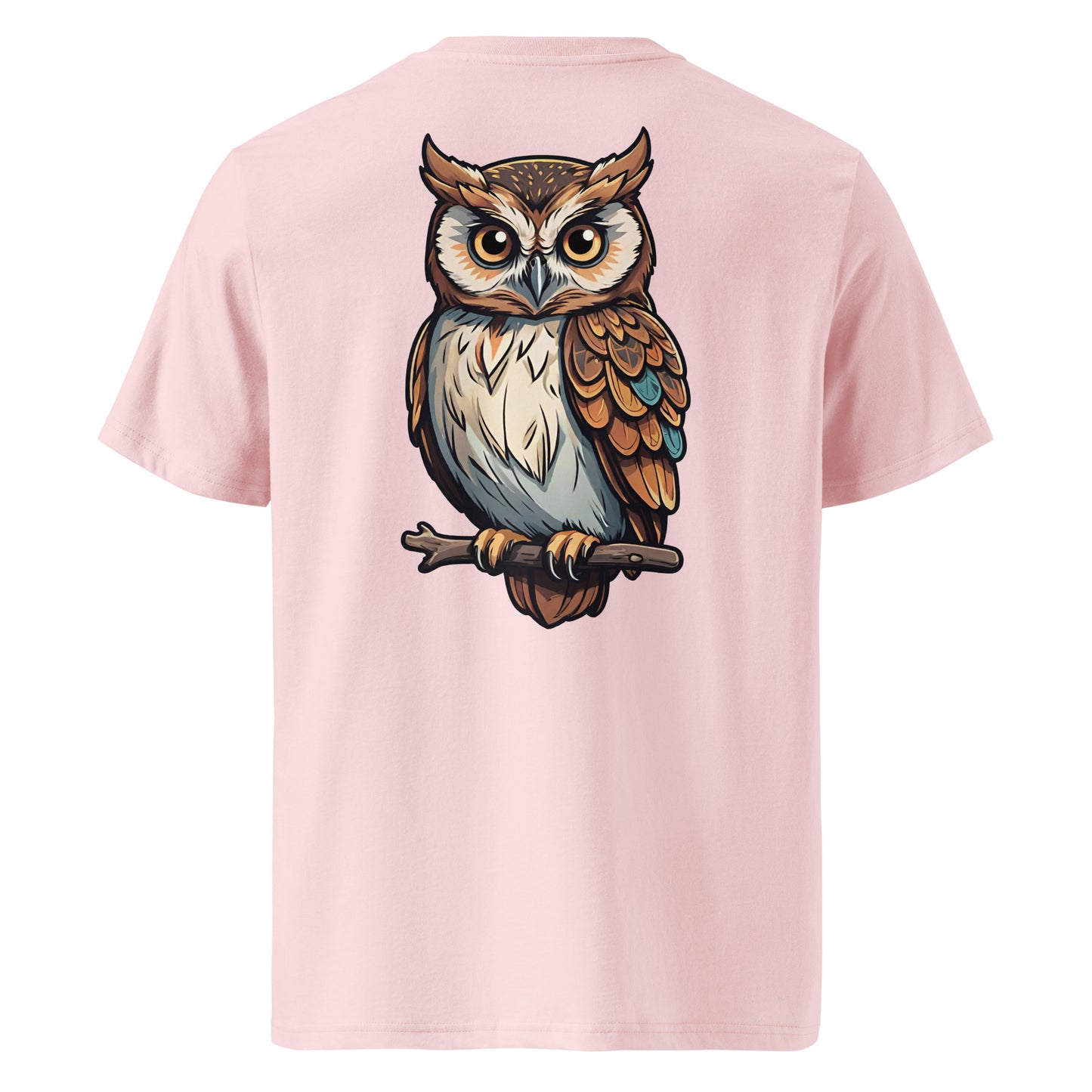 Premium T-shirt in organic cotton - Owl 01