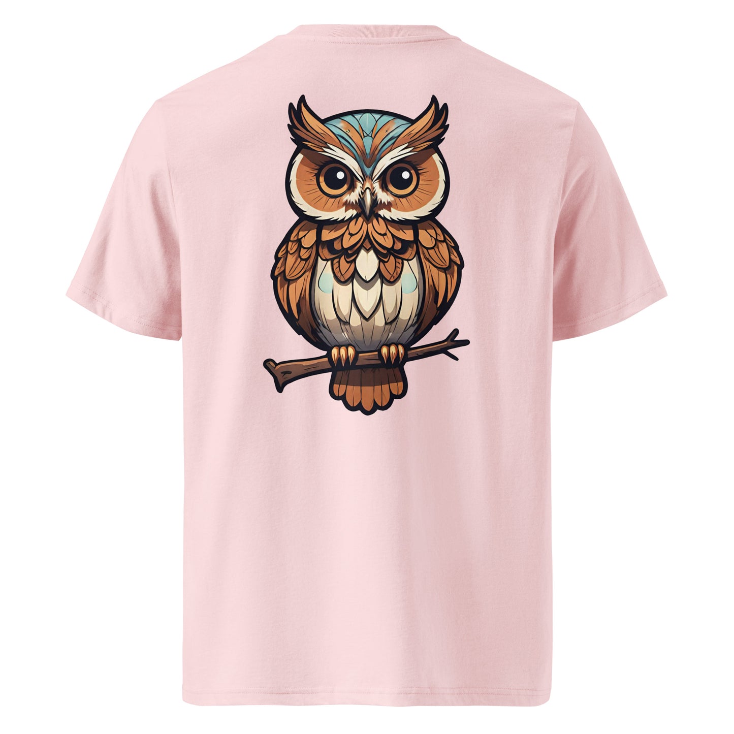 Premium T-shirt in organic cotton - Owl 02