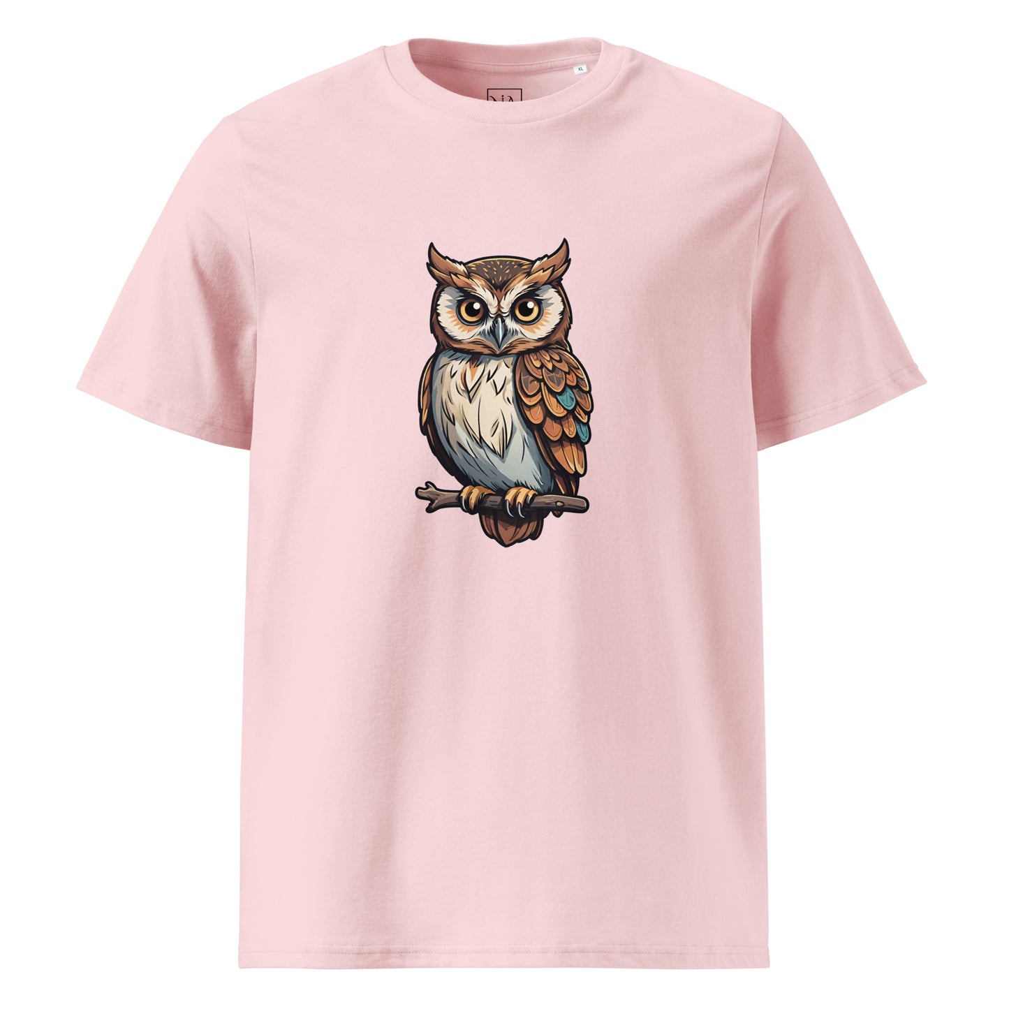 Premium T-shirt in organic cotton - Owl 01