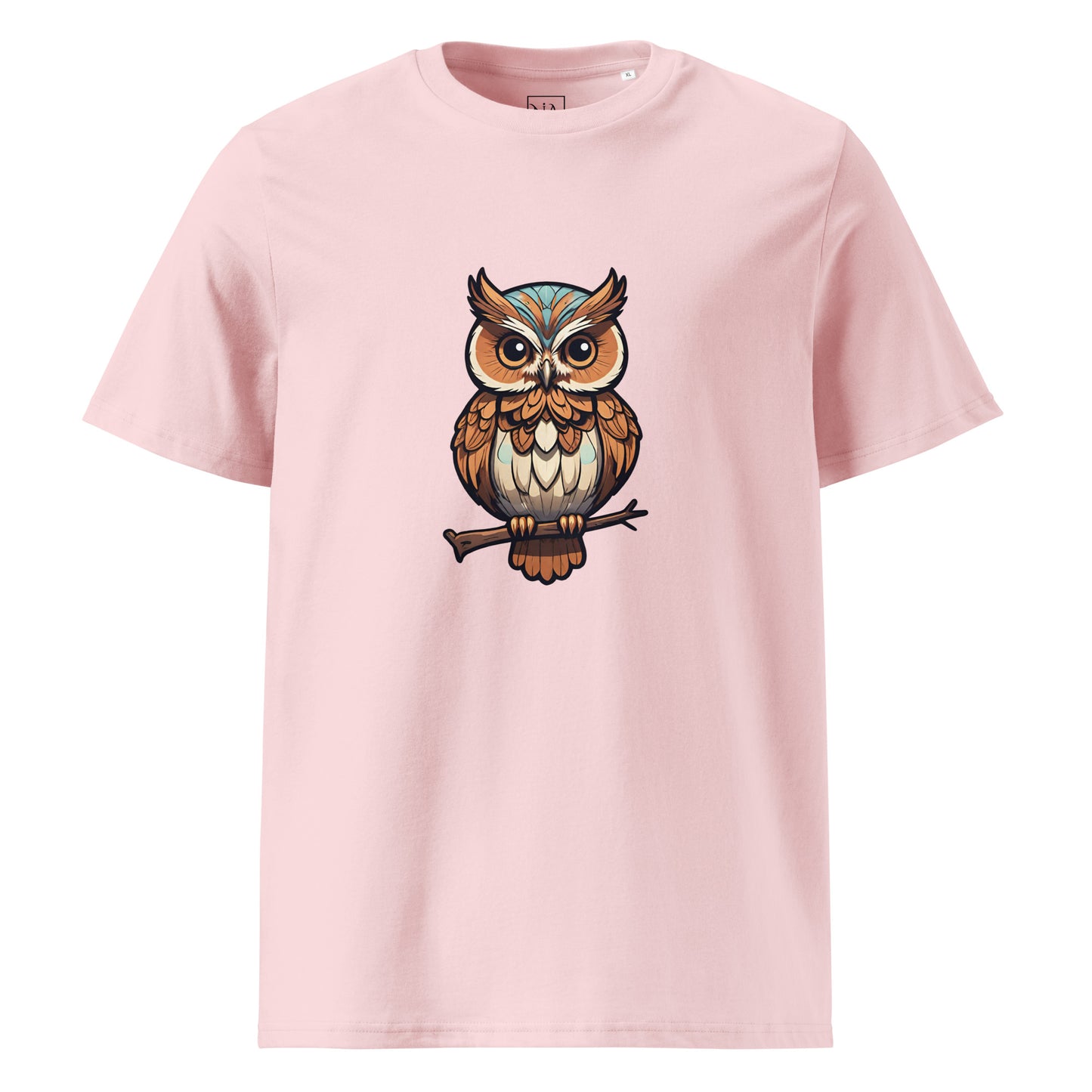 Premium T-shirt in organic cotton - Owl 02