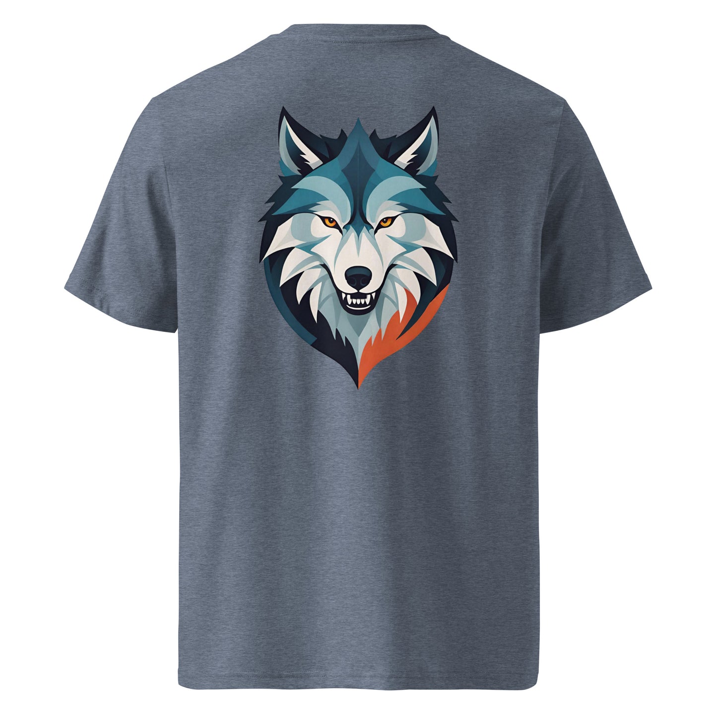 Premium T-shirt in organic cotton - Wolf 01