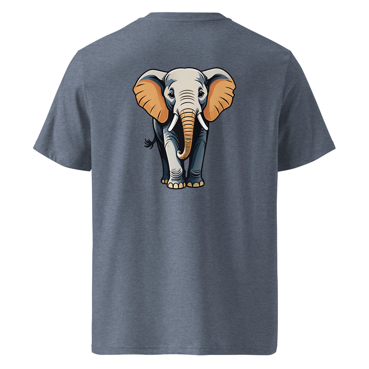 Premium T-shirt in organic cotton - Elephant 02