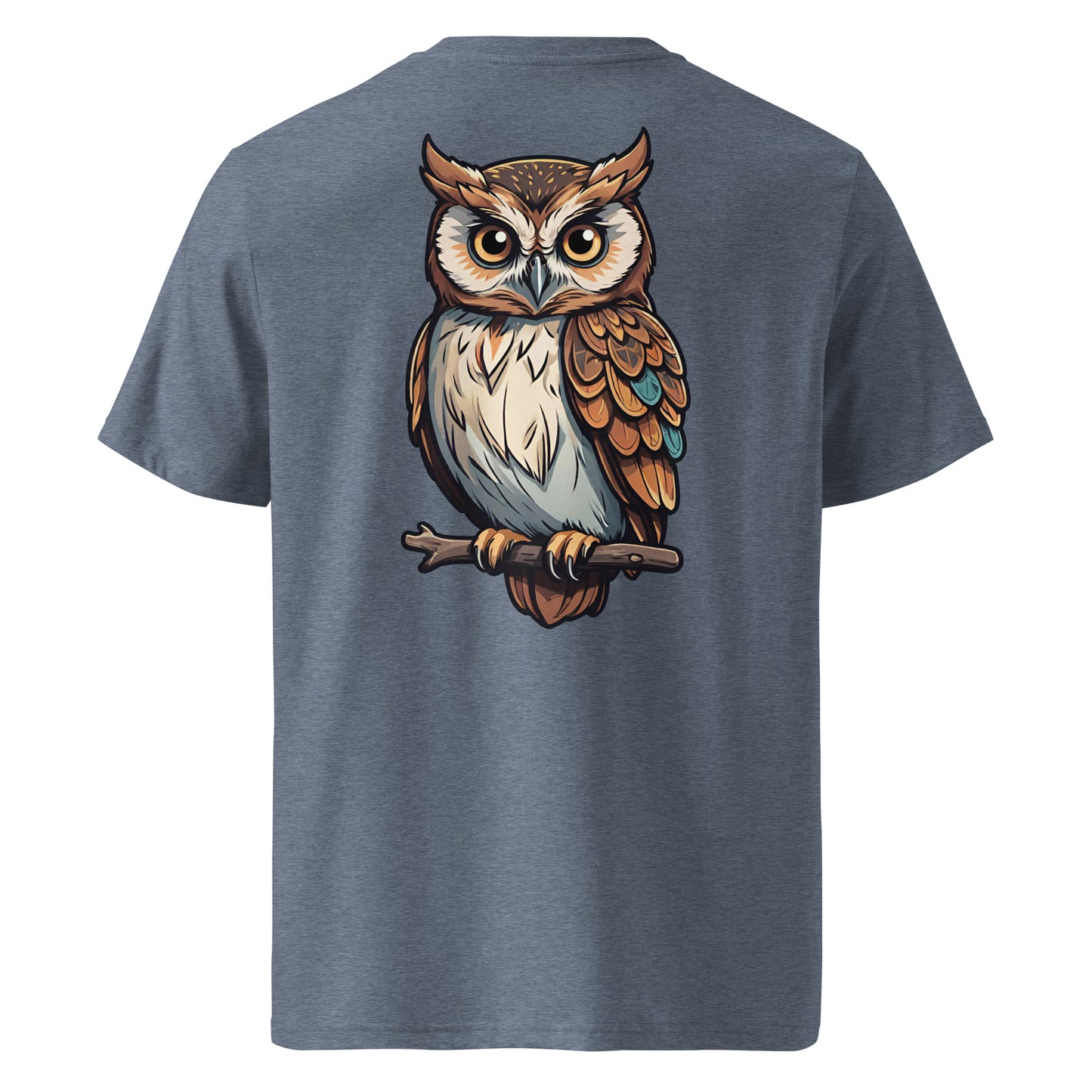Premium T-shirt in organic cotton - Owl 01