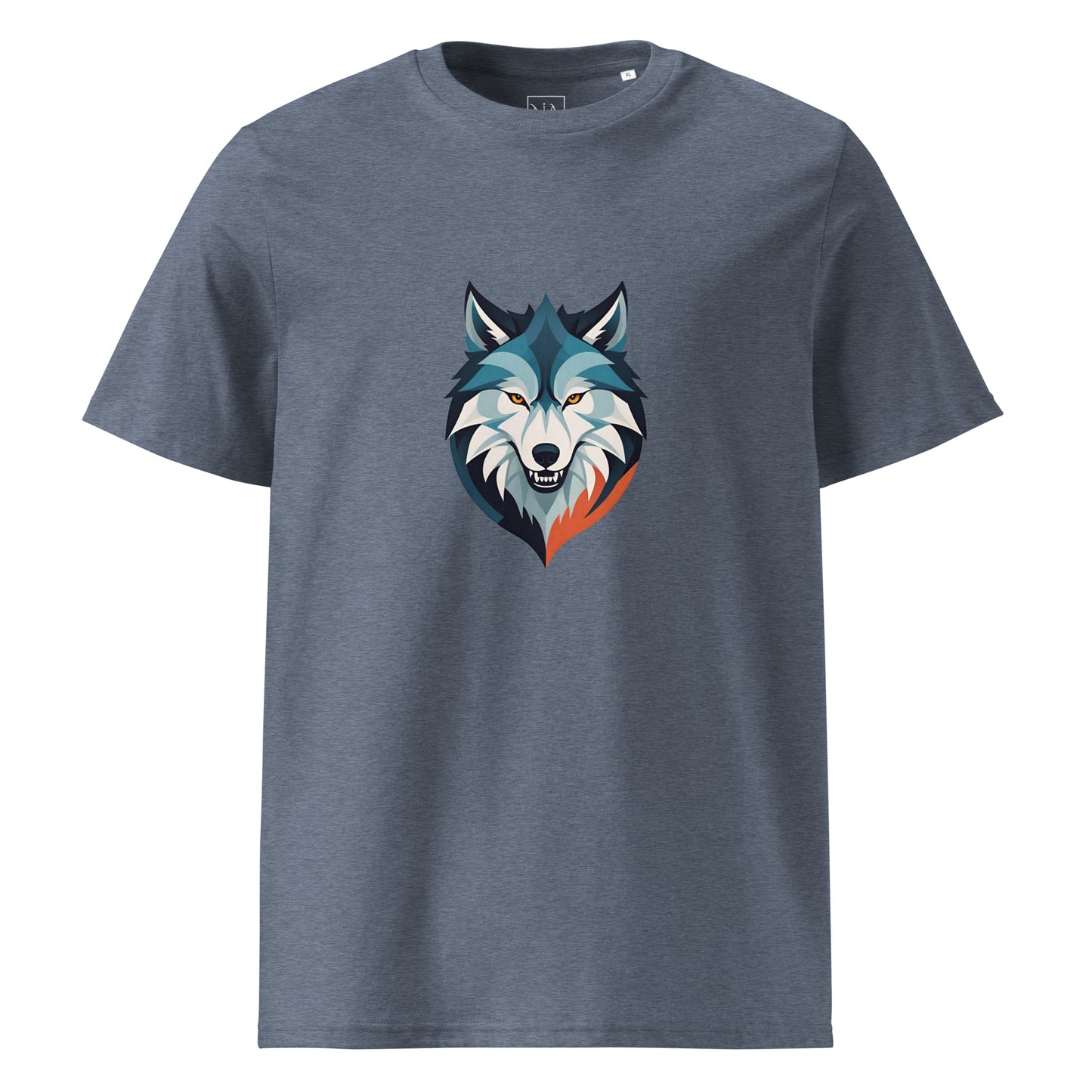 Premium T-shirt in organic cotton - Wolf 01