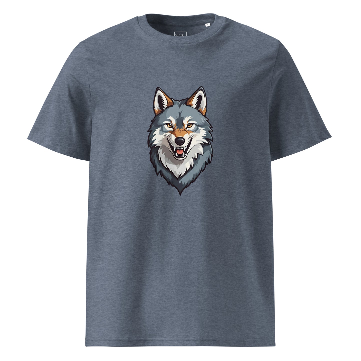 Premium T-shirt in organic cotton - Wolf 02