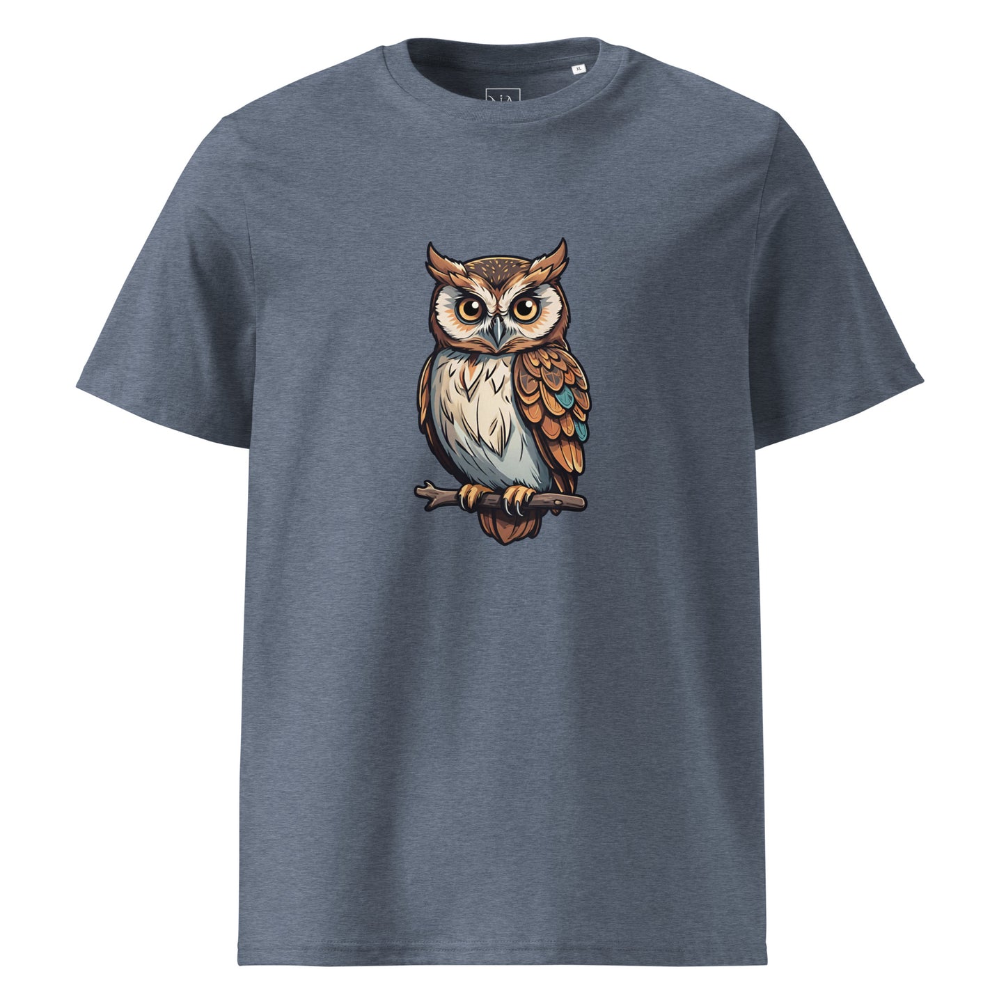 Premium T-shirt in organic cotton - Owl 01