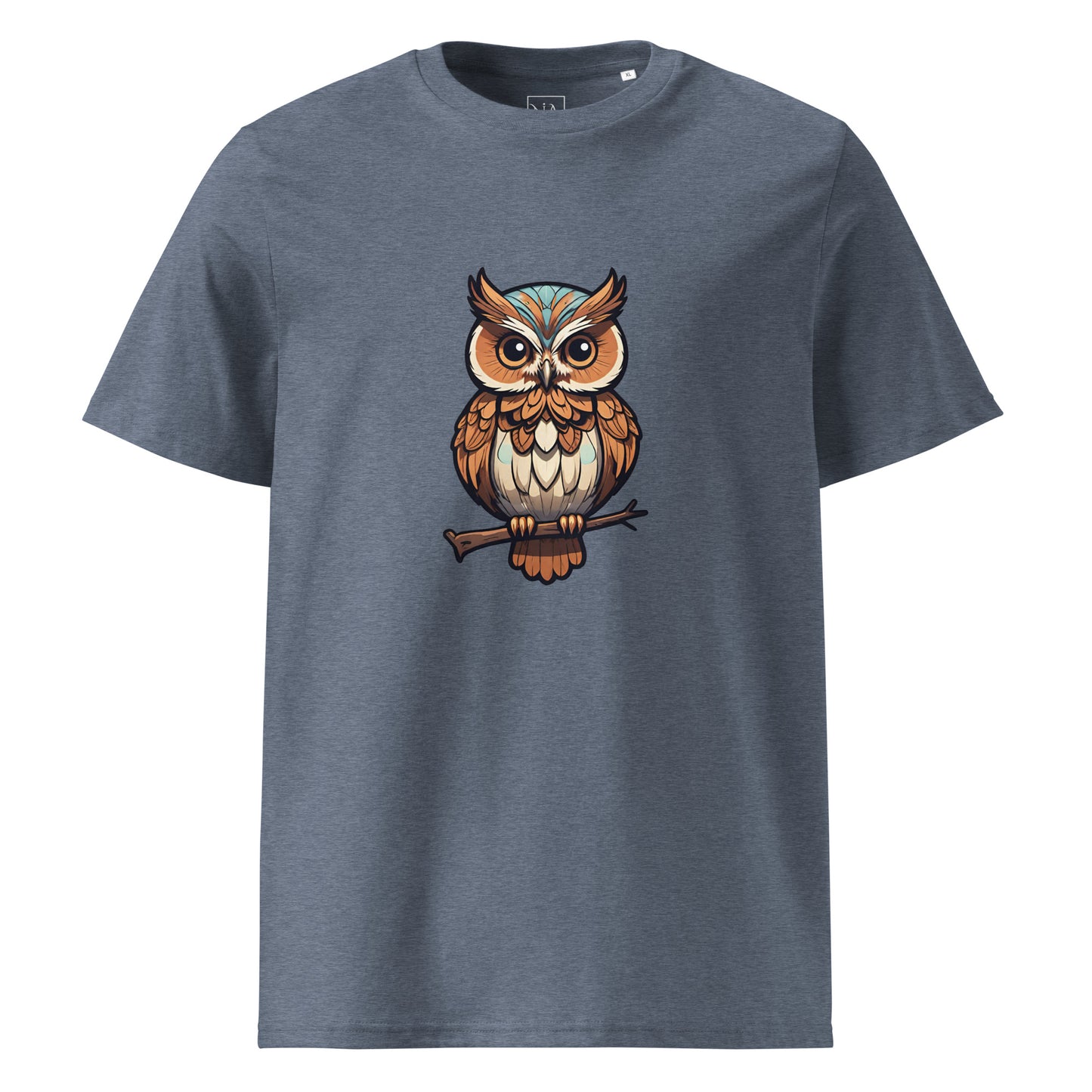 Premium T-shirt in organic cotton - Owl 02