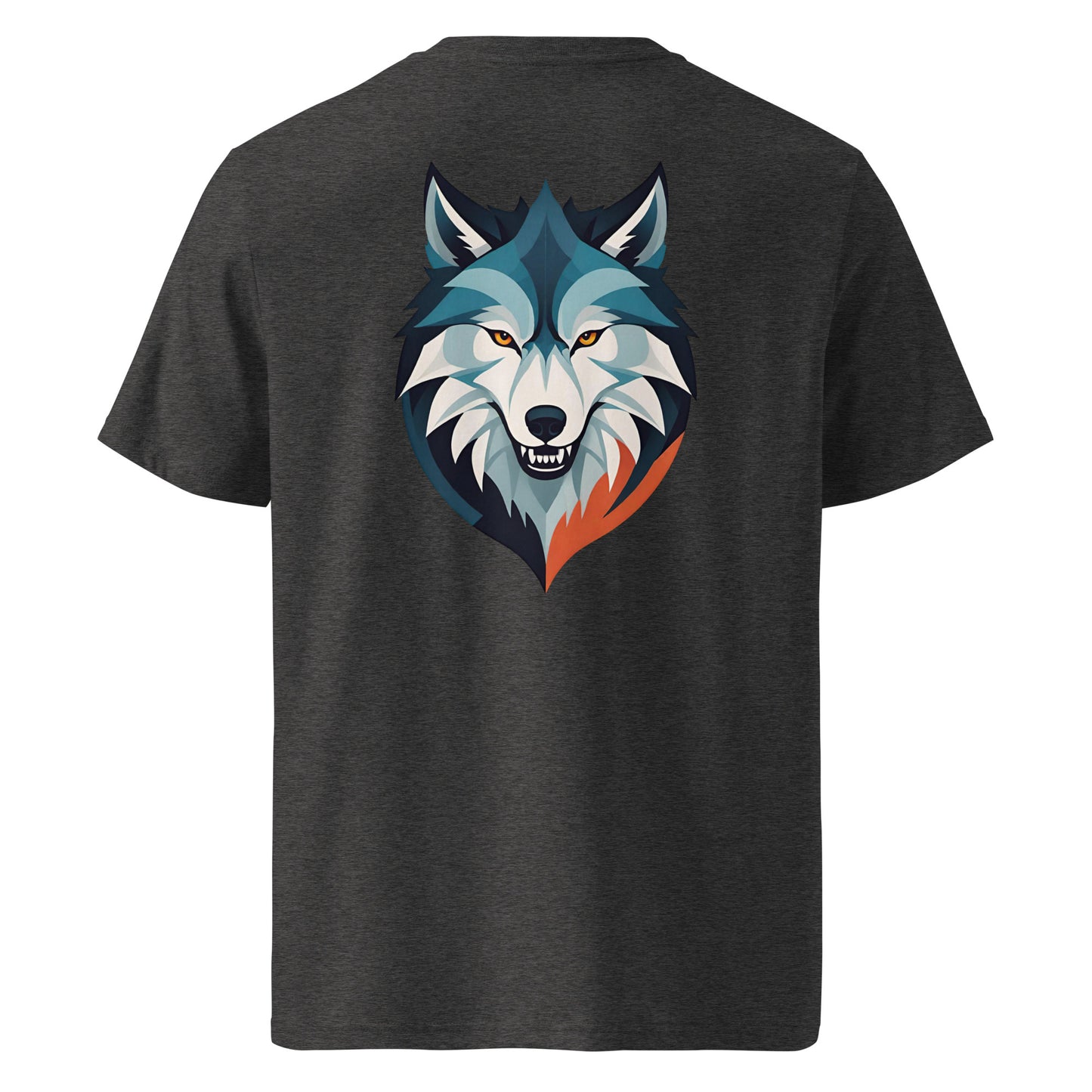 Premium T-shirt in organic cotton - Wolf 01