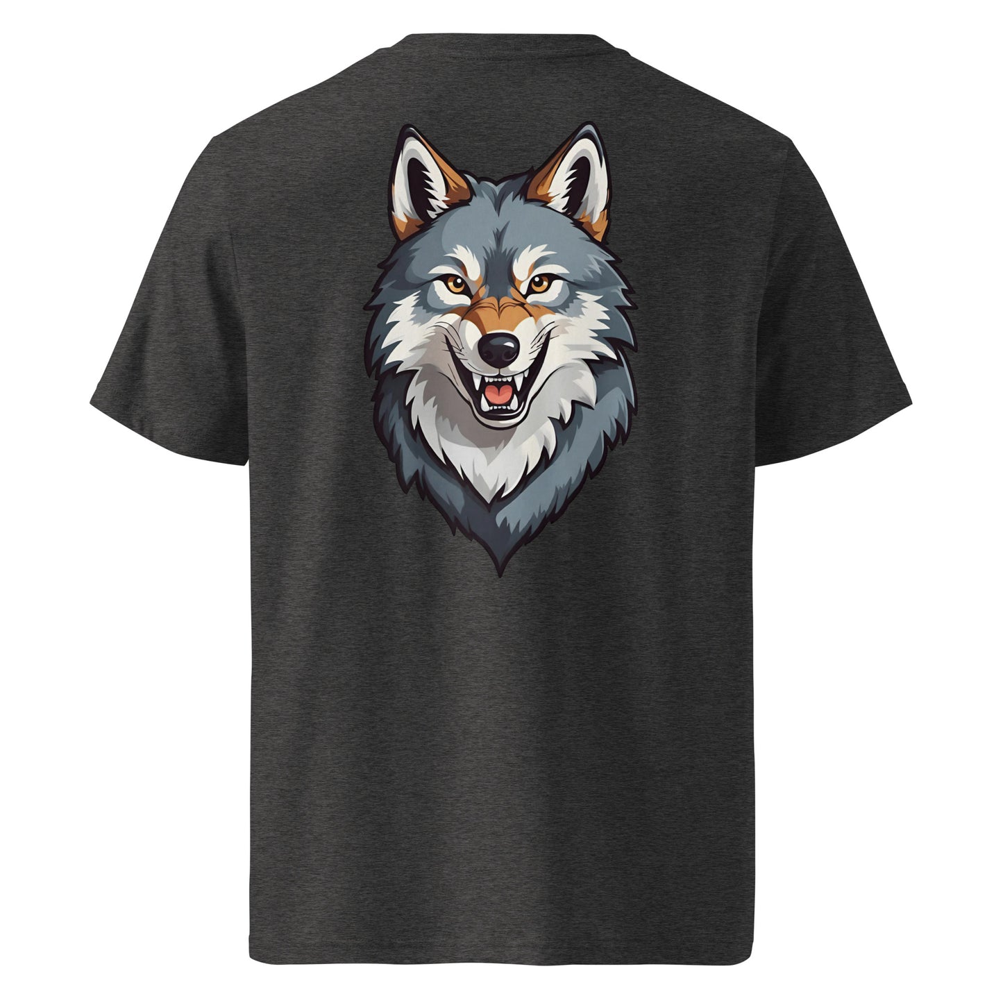 Premium T-shirt in organic cotton - Wolf 02
