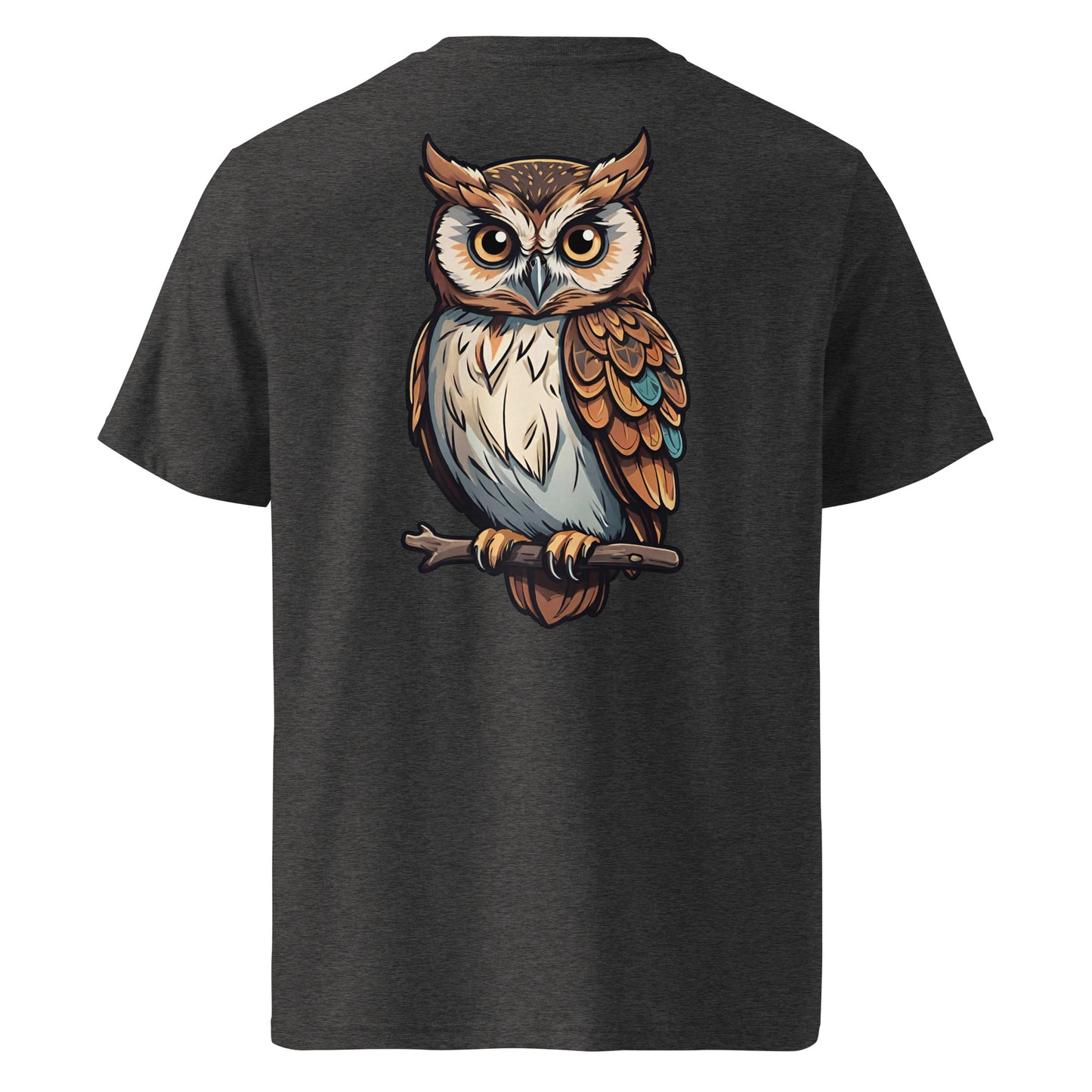 Premium T-shirt in organic cotton - Owl 01