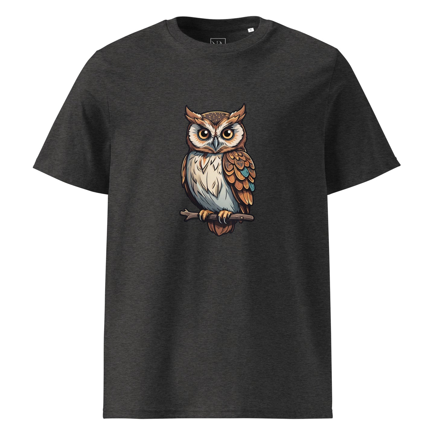 Premium T-shirt in organic cotton - Owl 01