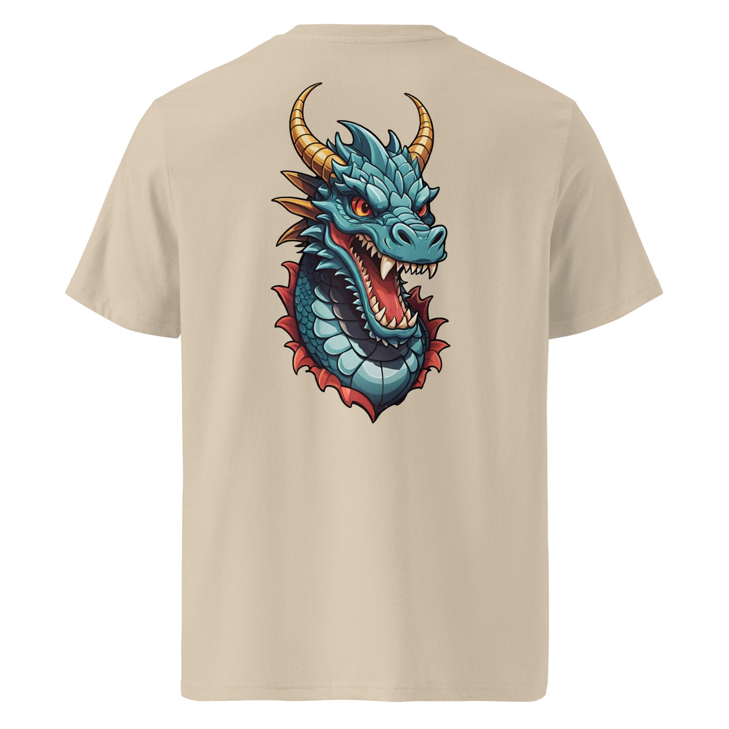 Premium T-shirt in organic cotton - Dragon 03
