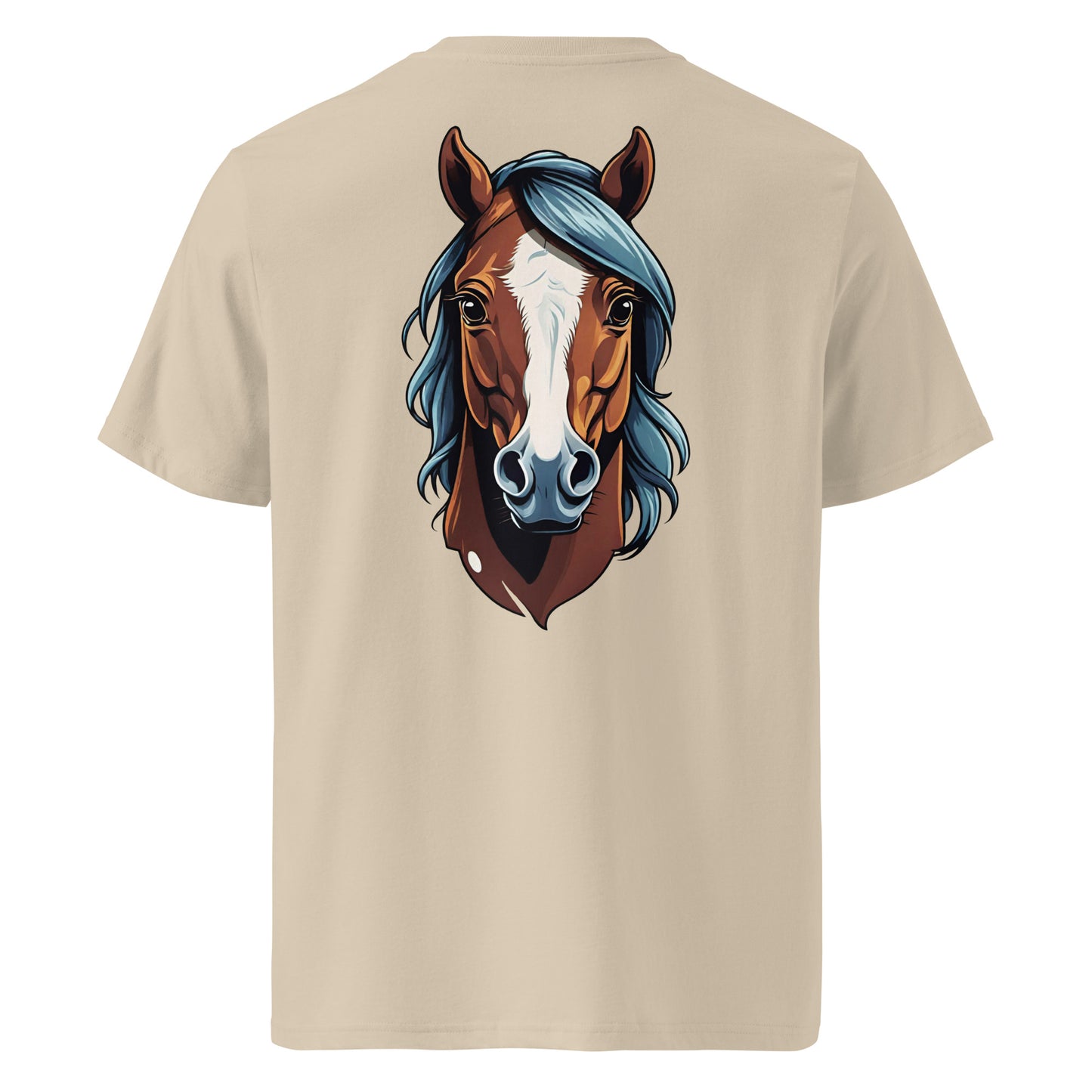 Premium T-shirt in organic cotton - Horse 02