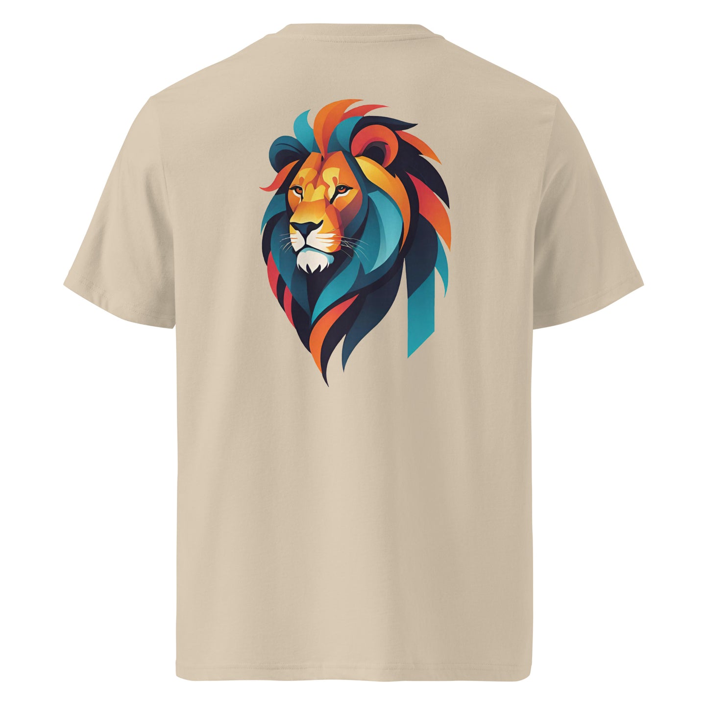 Premium T-shirt in organic cotton - Lion 03