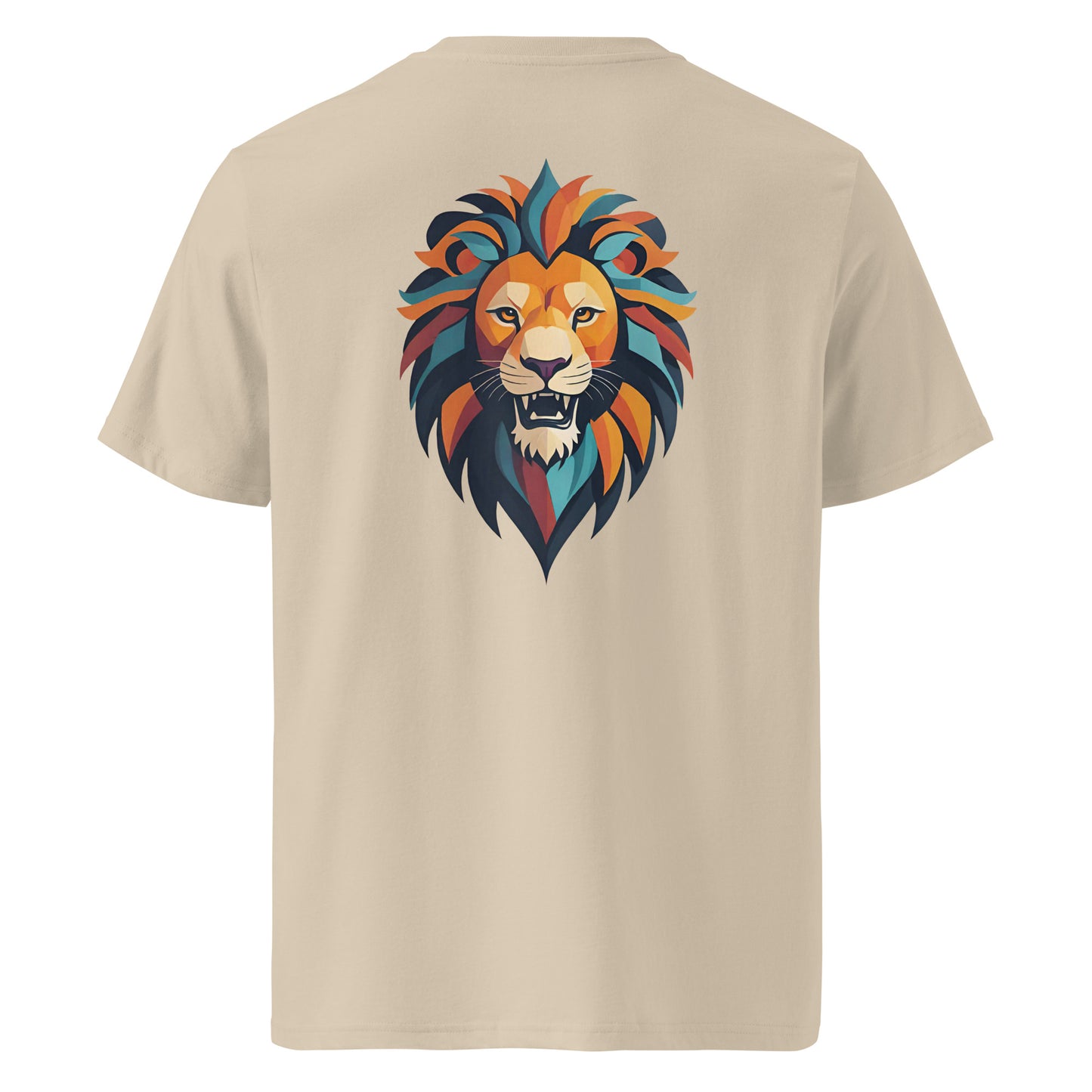 Premium T-shirt in organic cotton - Lion 02