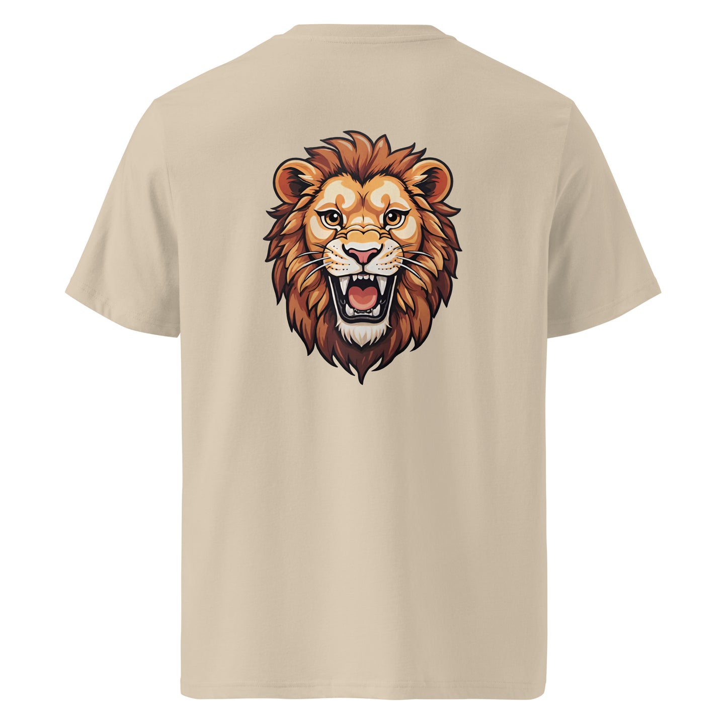 Premium T-shirt in organic cotton - Lion 01