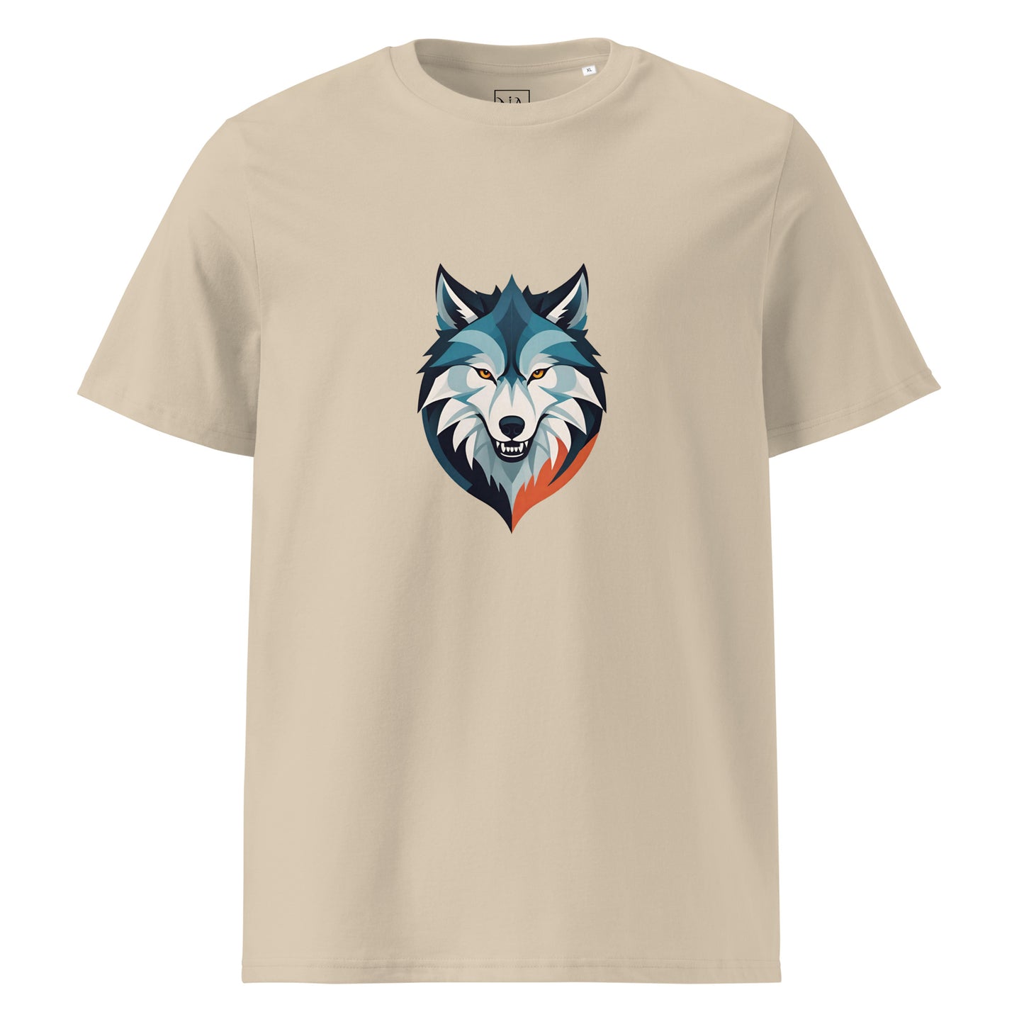 Premium T-shirt in organic cotton - Wolf 01