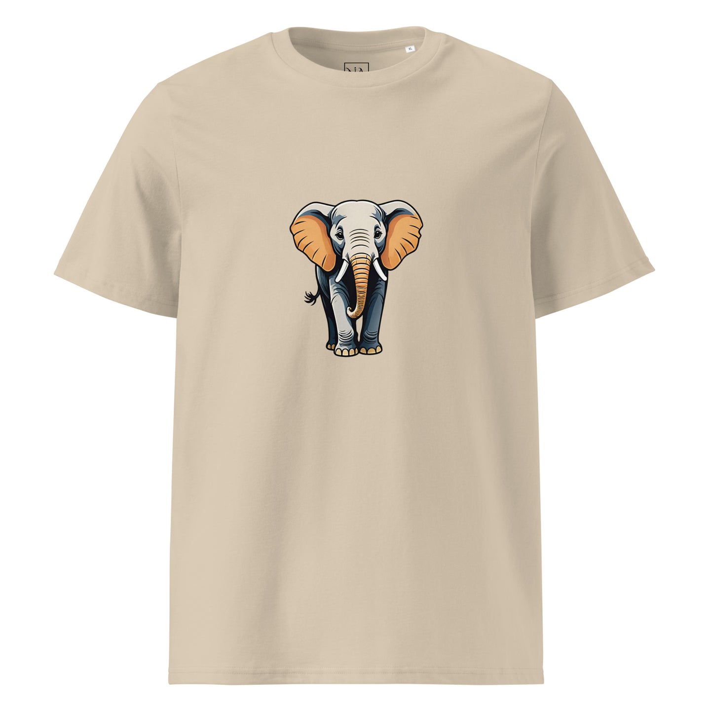 Premium T-shirt in organic cotton - Elephant 02