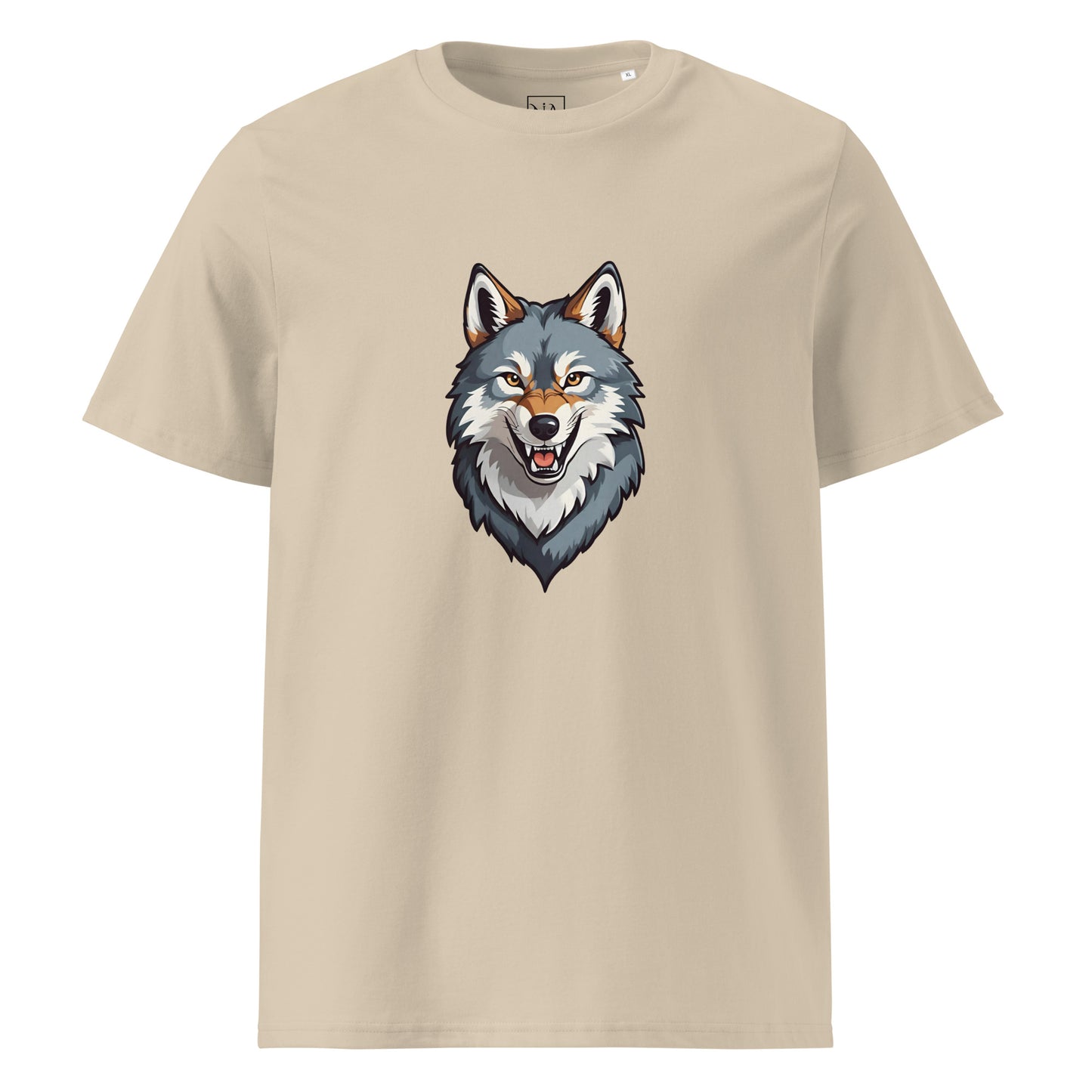 Premium T-shirt in organic cotton - Wolf 02