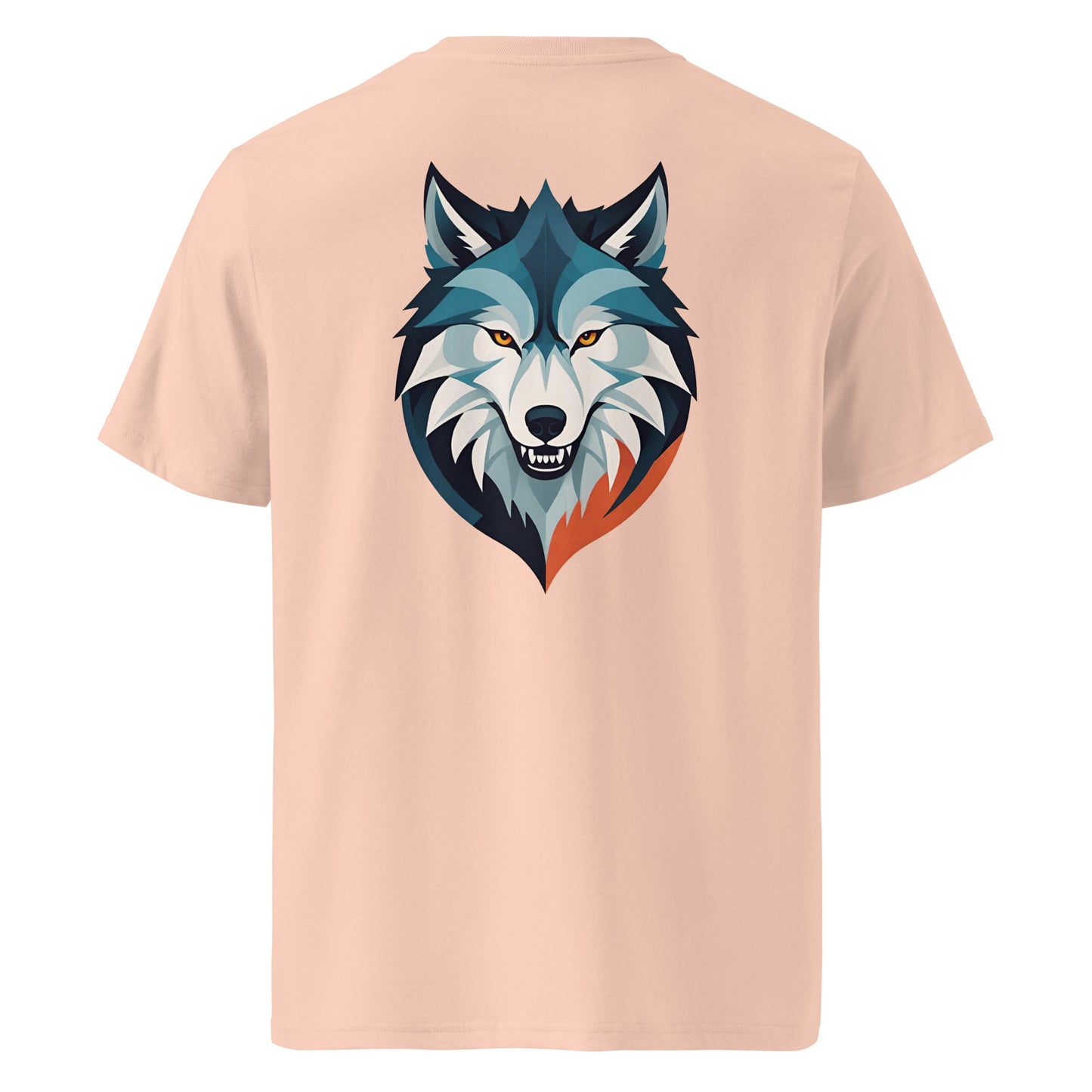 Premium T-shirt in organic cotton - Wolf 01