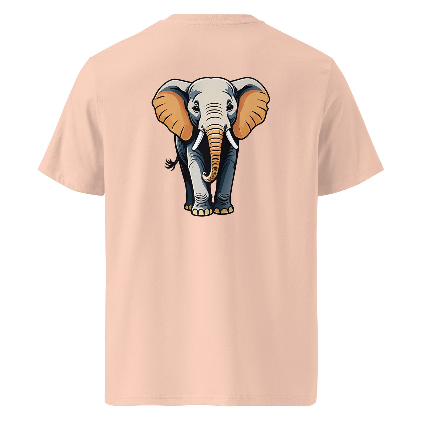 Premium T-shirt in organic cotton - Elephant 02