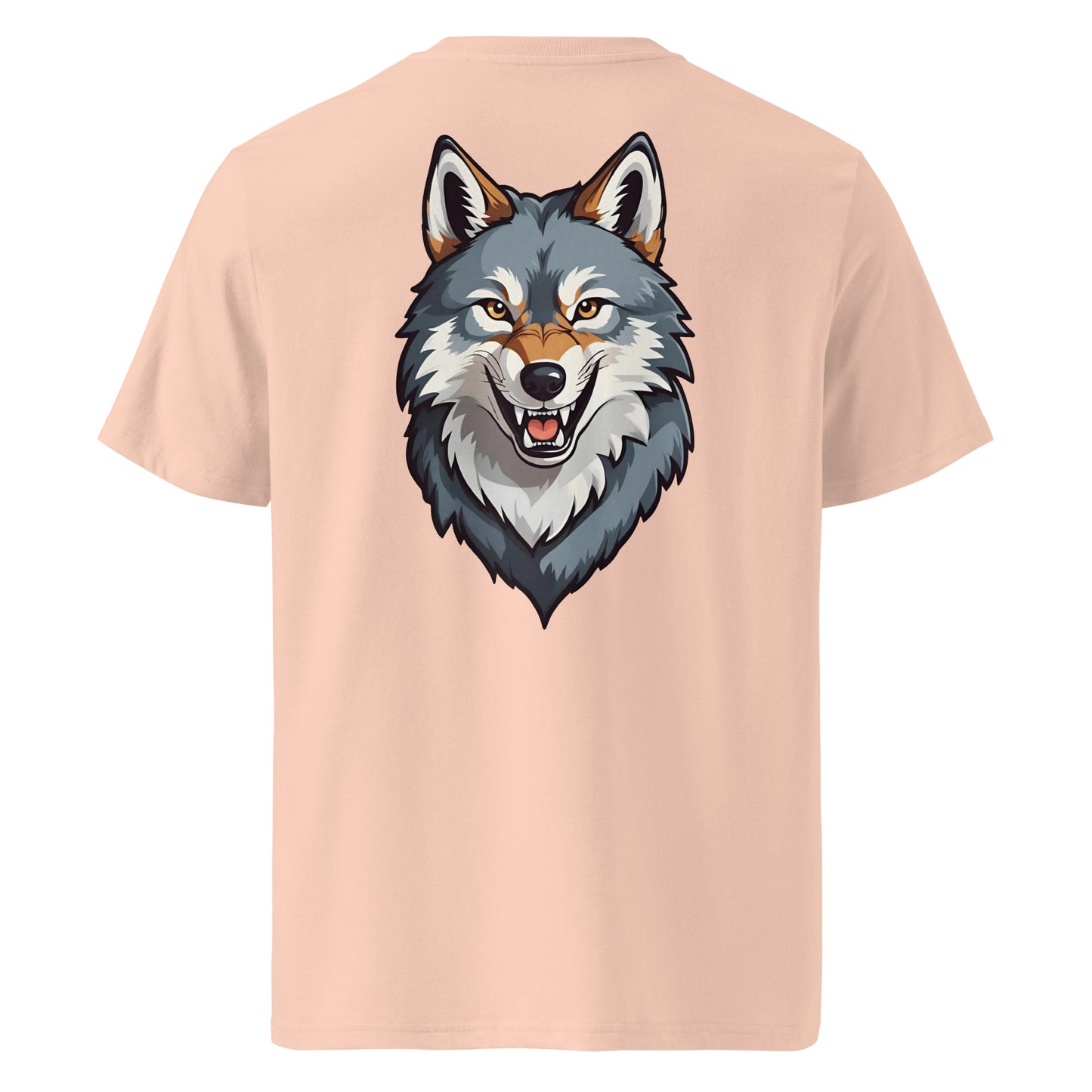Premium T-shirt in organic cotton - Wolf 02