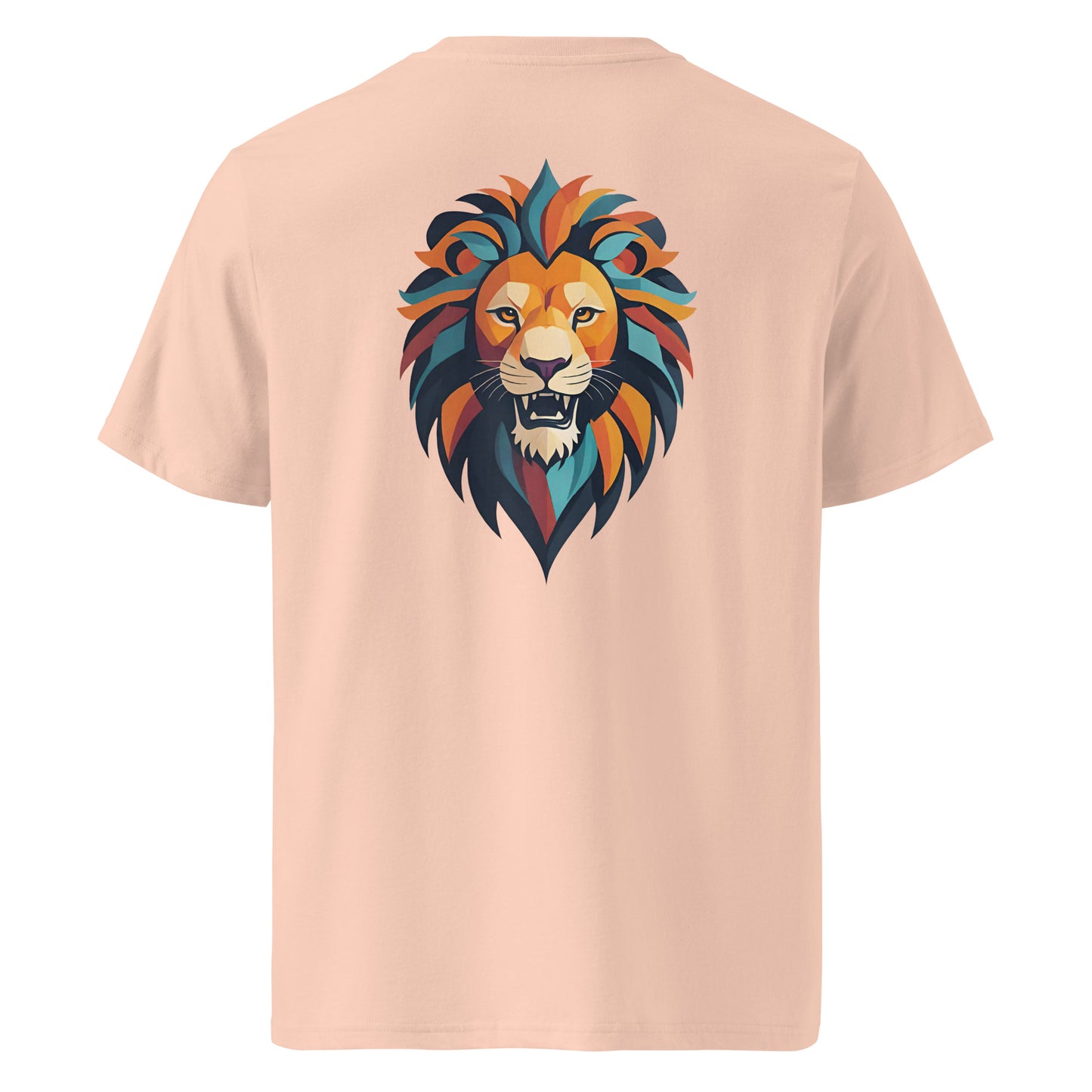 Premium T-shirt in organic cotton - Lion 02
