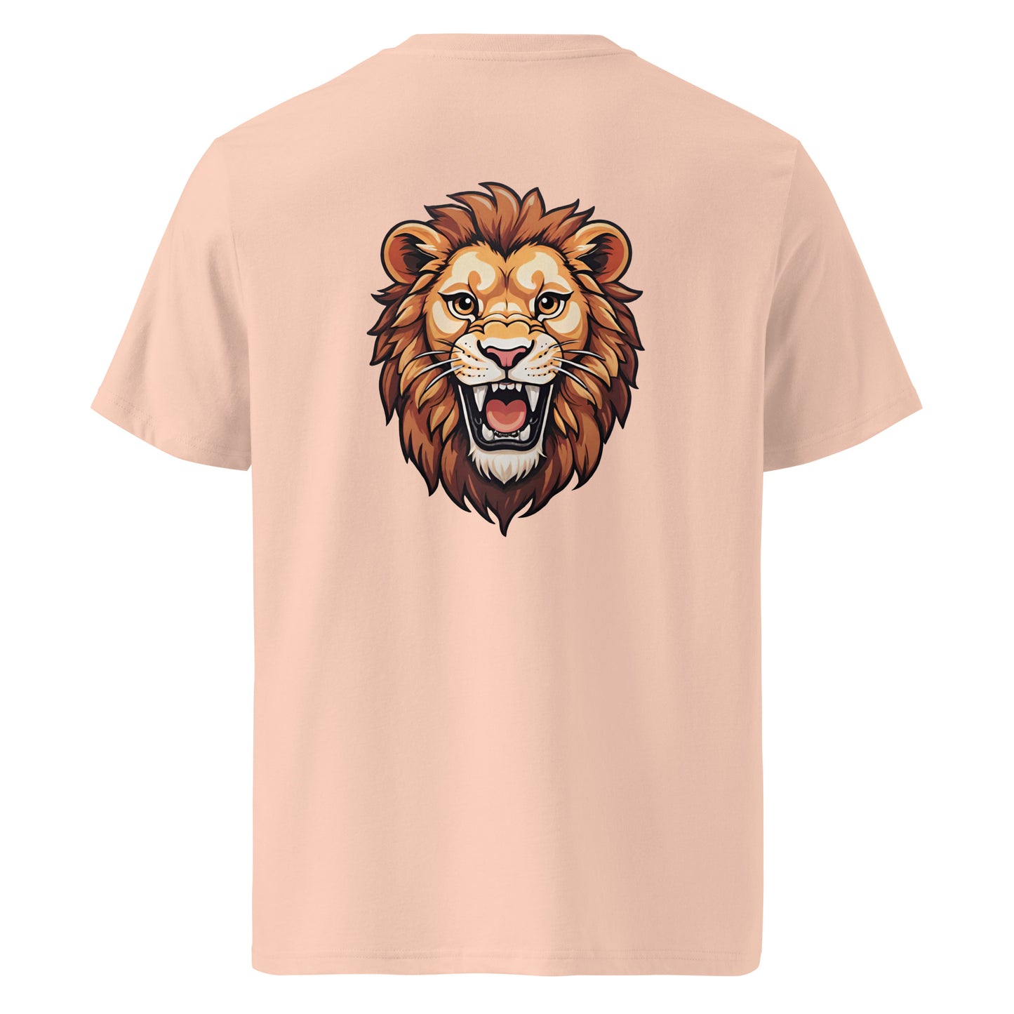 Premium T-shirt in organic cotton - Lion 01