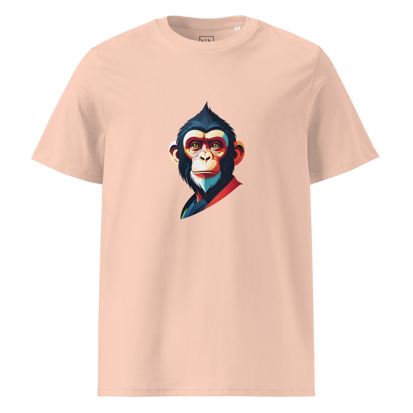 Premium T-shirt in organic cotton - Monkey 01