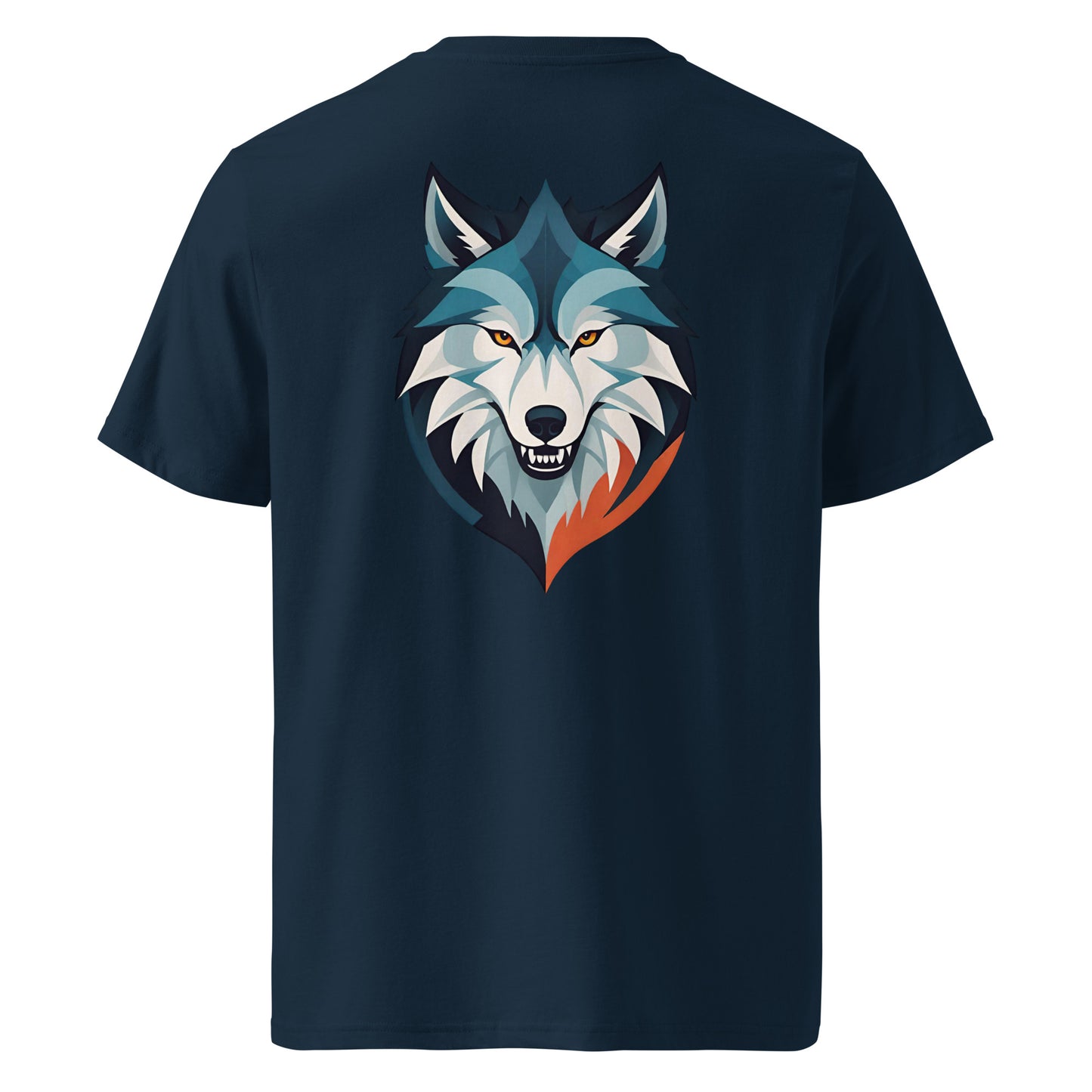 Premium T-shirt in organic cotton - Wolf 01