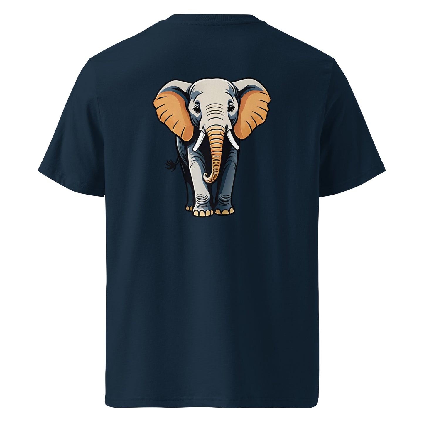 Premium T-shirt in organic cotton - Elephant 02