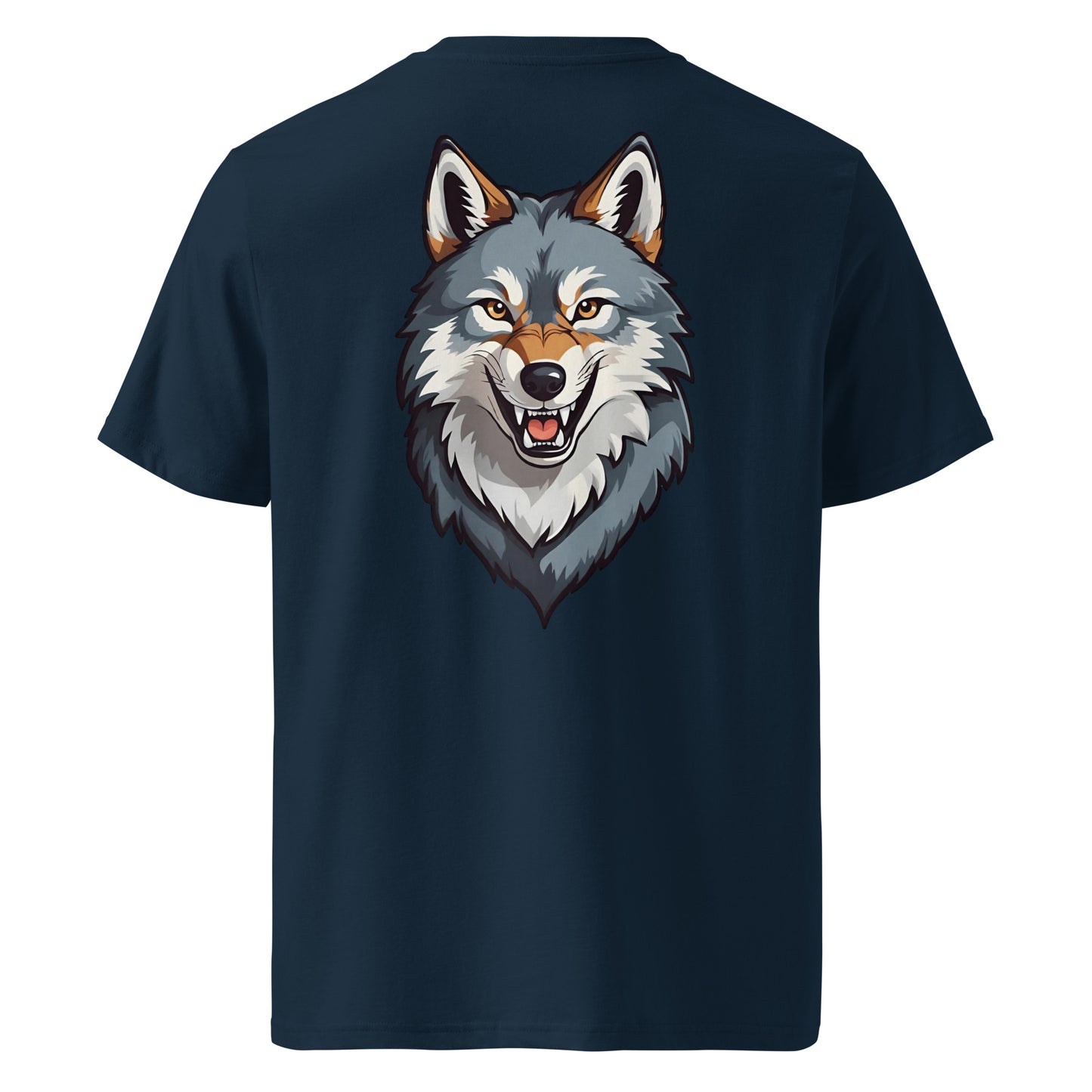 Premium T-shirt in organic cotton - Wolf 02