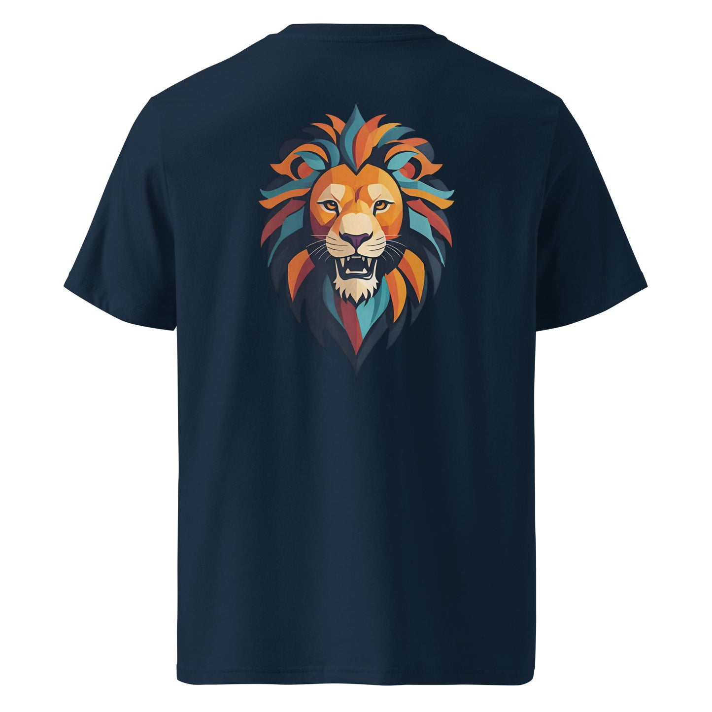 Premium T-shirt in organic cotton - Lion 02