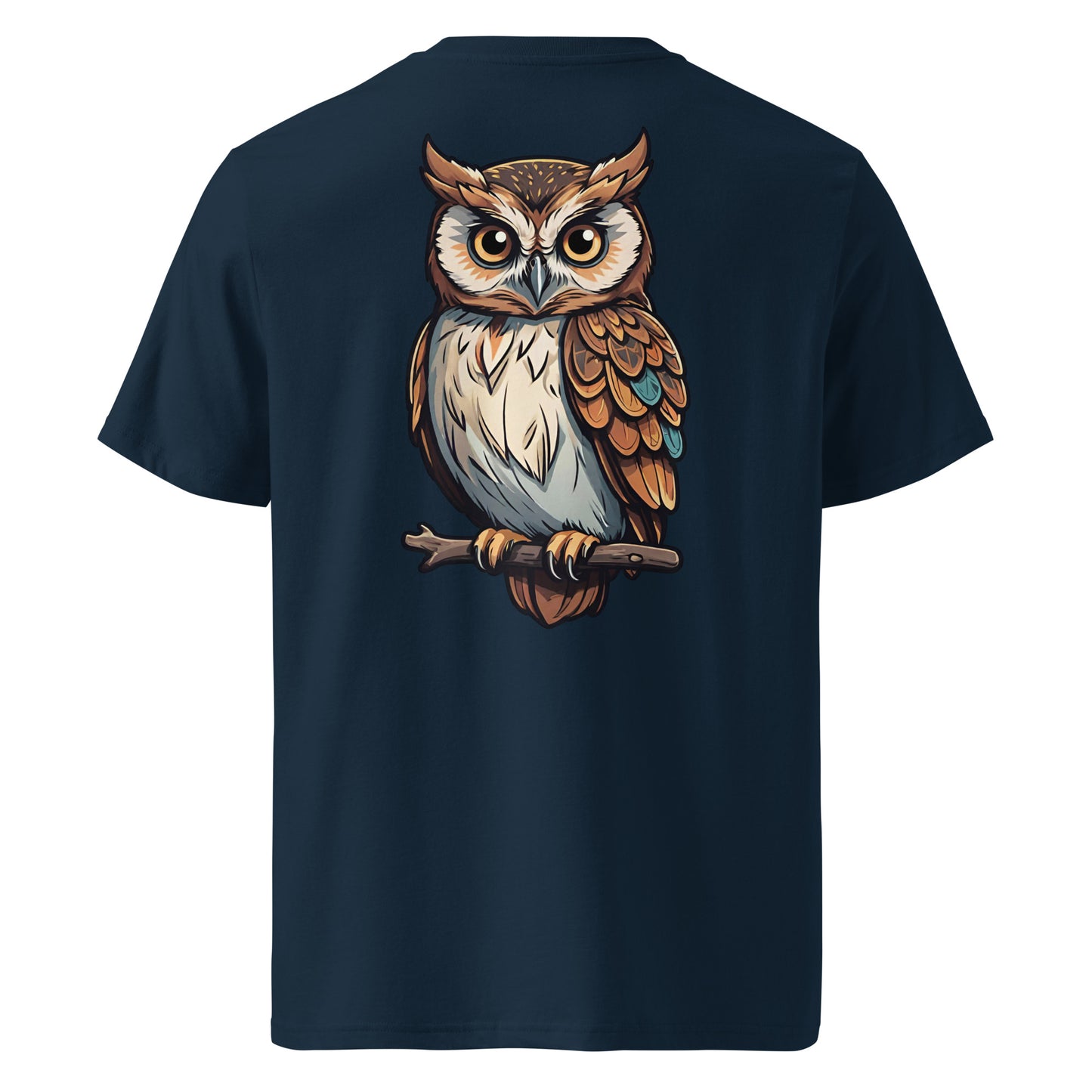 Premium T-shirt in organic cotton - Owl 01