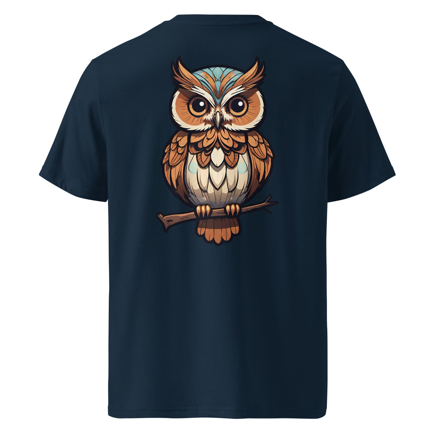 Premium T-shirt in organic cotton - Owl 02