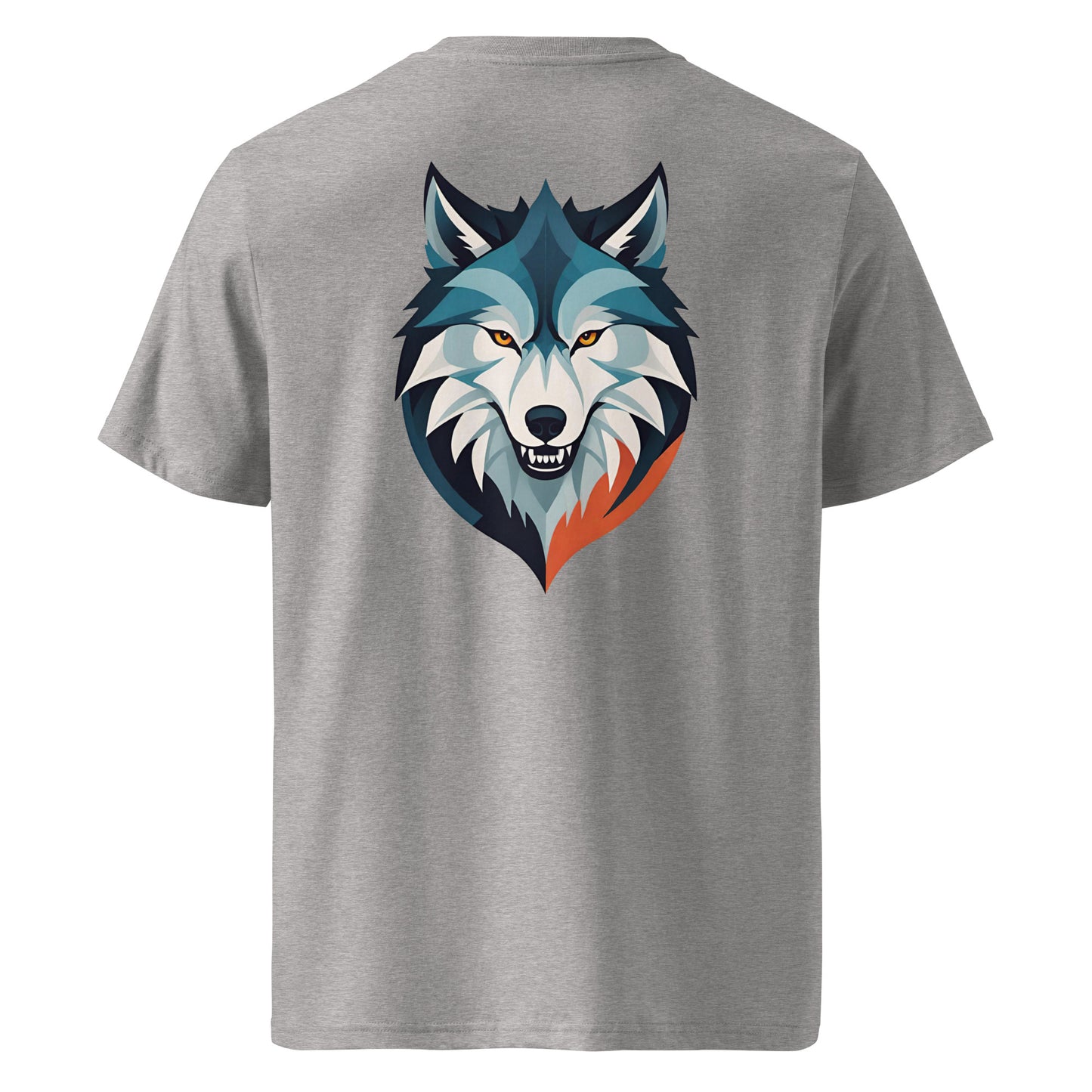 Premium T-shirt in organic cotton - Wolf 01