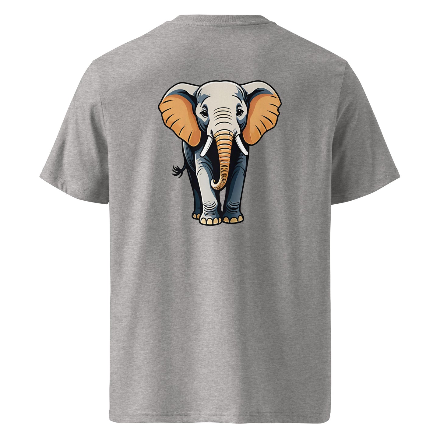 Premium T-shirt in organic cotton - Elephant 02