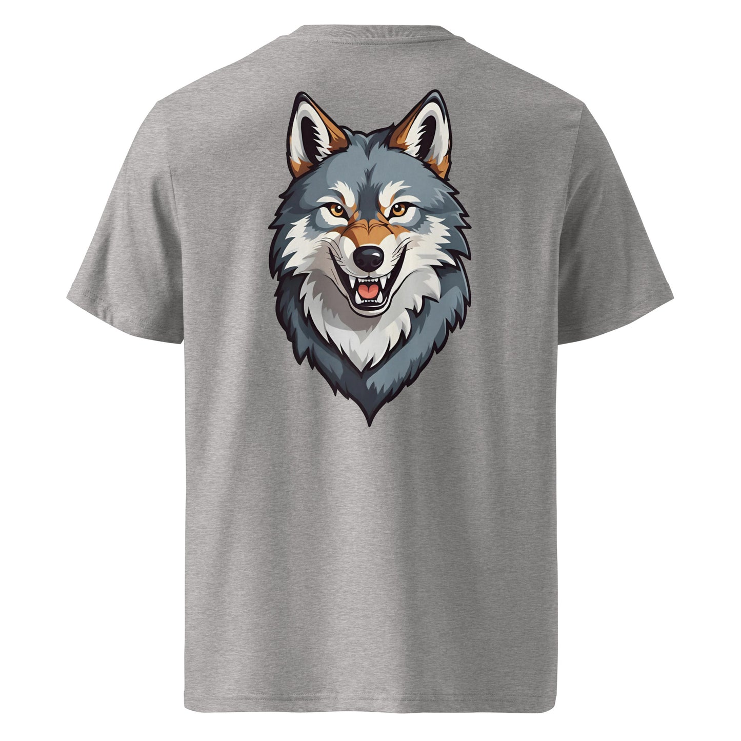 Premium T-shirt in organic cotton - Wolf 02